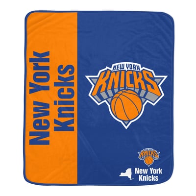 New York Knicks Pegasus Baseline 50" x 60" Ultra Soft Throw Blanket
