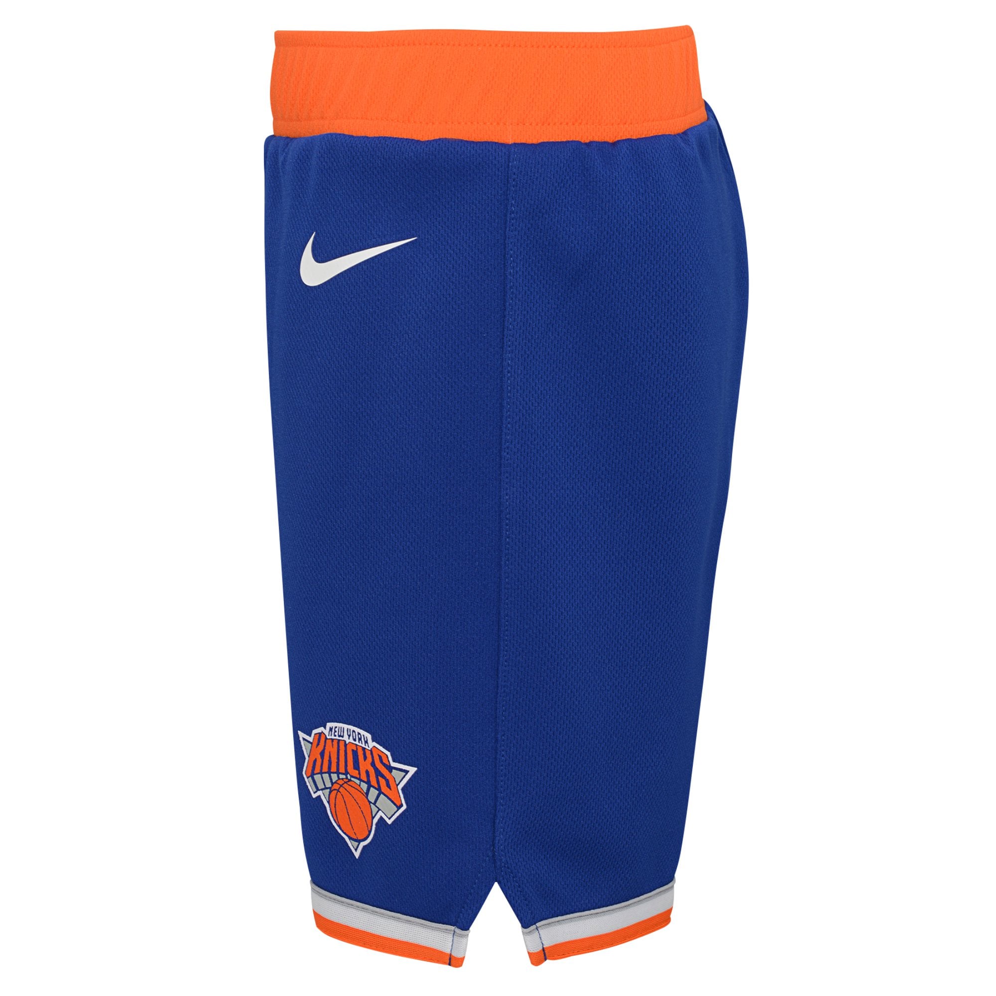 Short Nike bleu pour enfants d'âge préscolaire, réplique des New York Knicks Icon