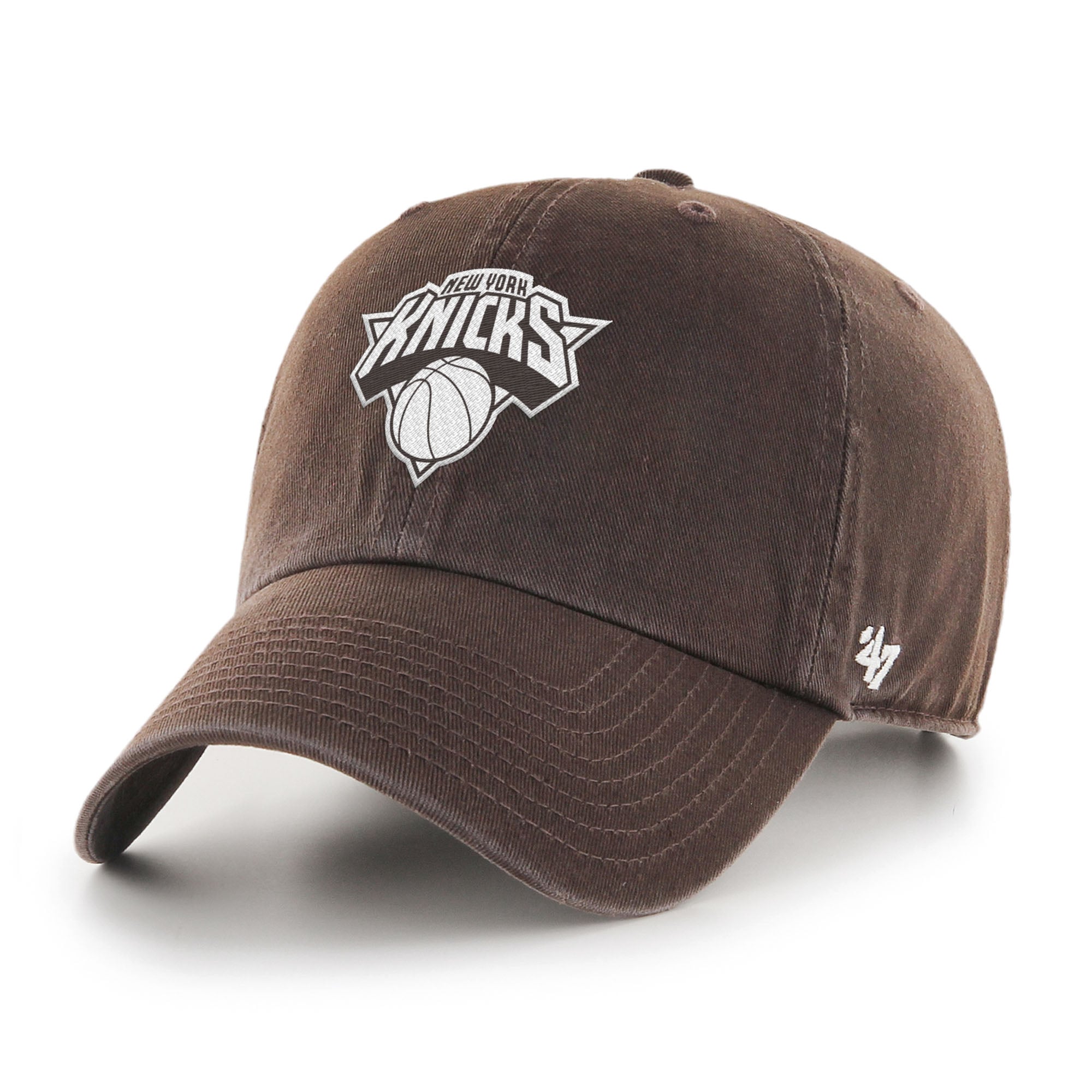 Unisex New York Knicks '47 Brown Color Pack Clean Up Adjustable Hat