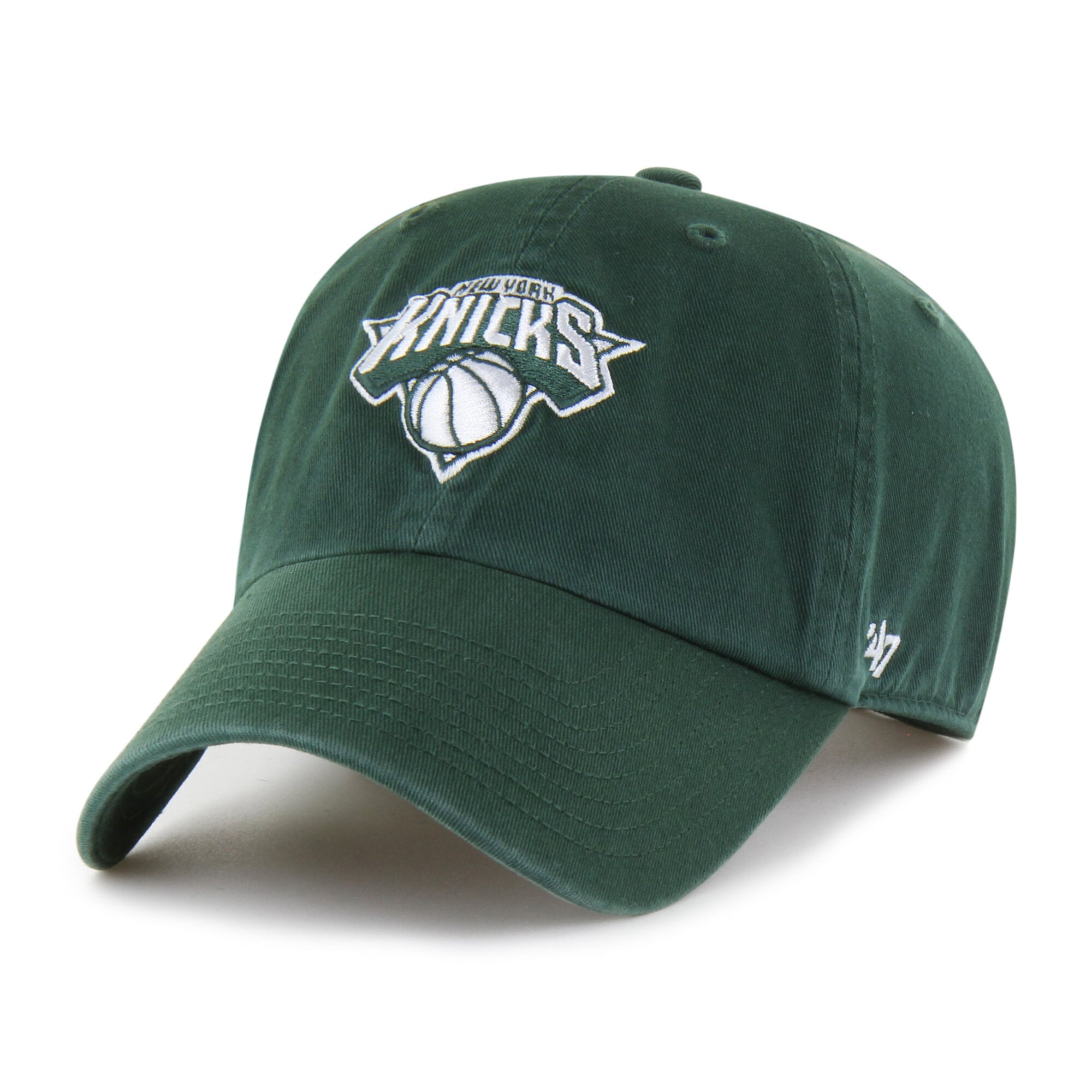 Unisex '47 Green New York Knicks Color Pack Clean Up Adjustable Hat