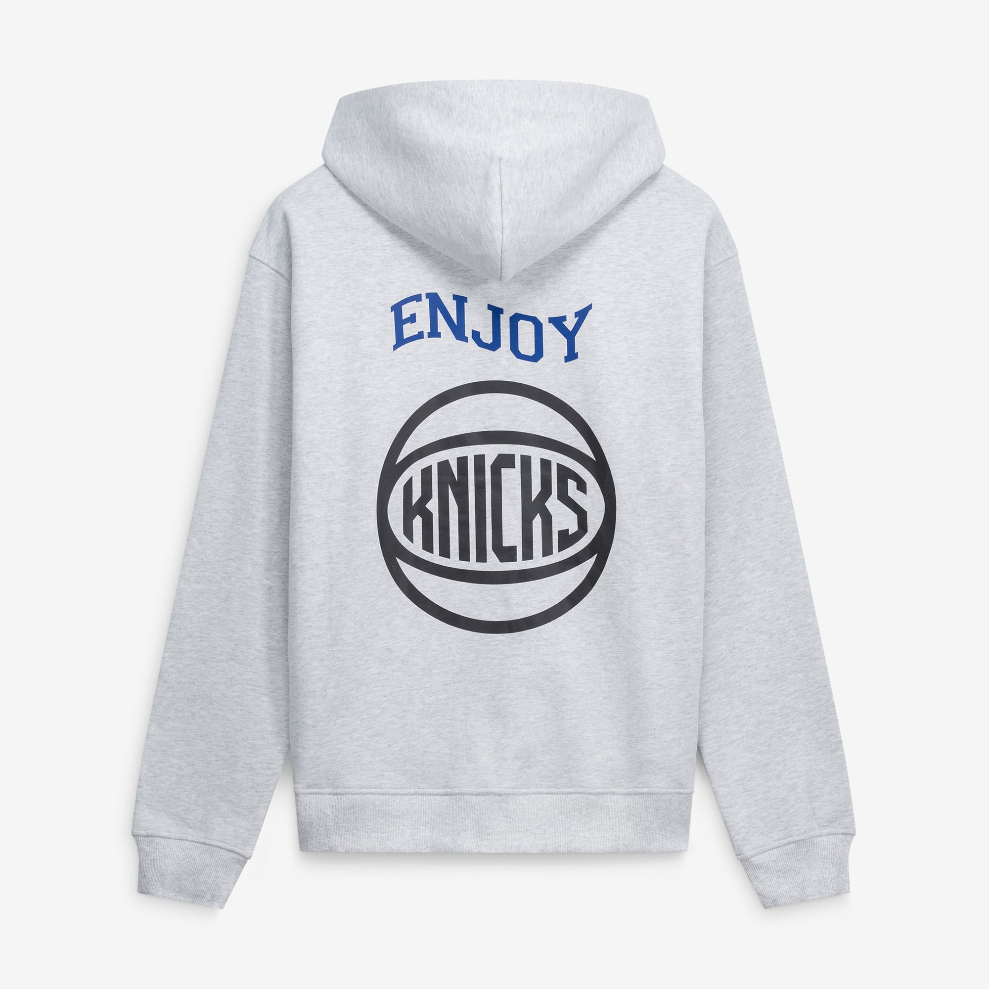 Sweat à capuche unisexe Enjoy Basketball x New York Knicks Heather Grey Hoop Enthusiast Capsule Collection