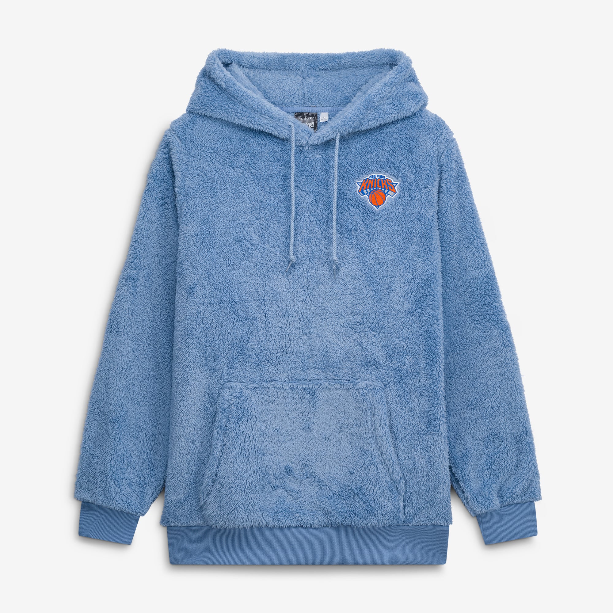 Sweat à capuche unisexe Jill Martin Licensing LLC bleu New York Knicks