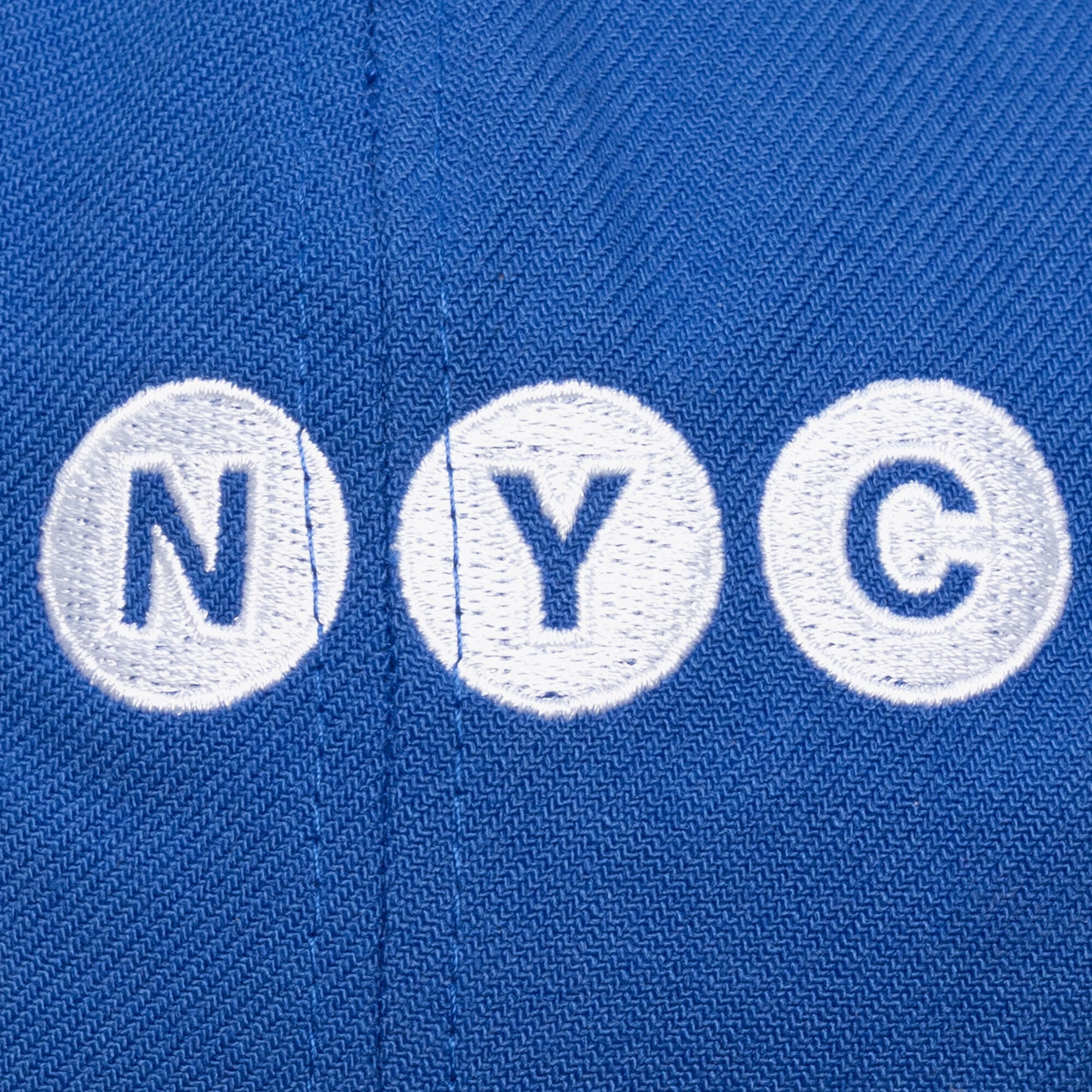 Casquette unisexe Mitchell & Ness bleue New York Knicks Downtown Doodle Pro Snapback