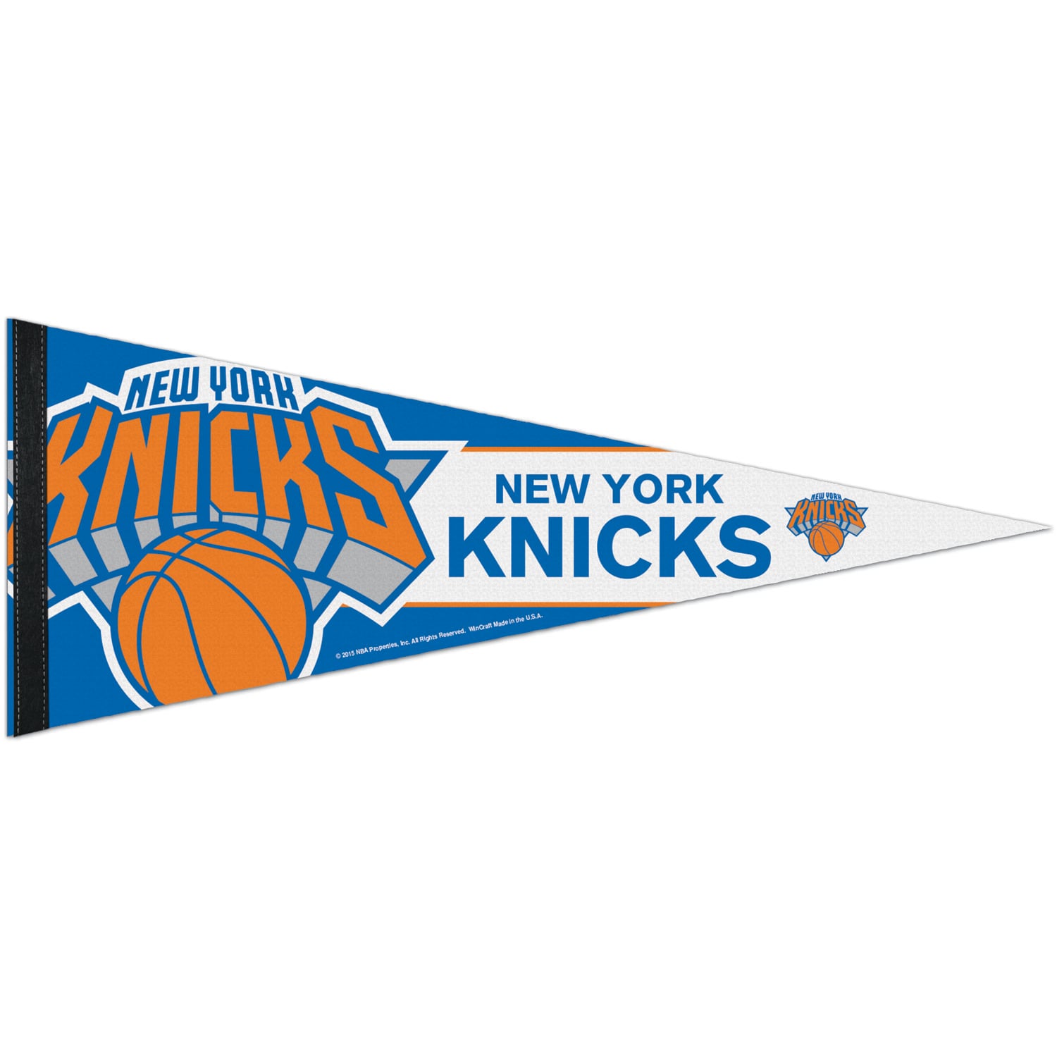 WinCraft New York Knicks 12" x 30" Large Logo Premium Pennant