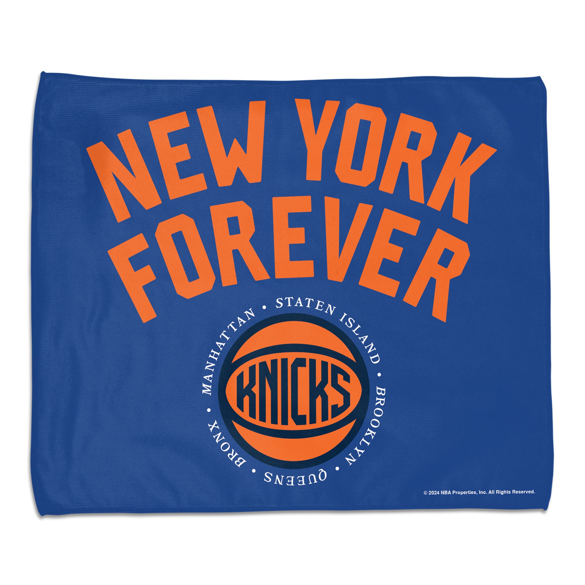 Serviette de ralliement WinCraft New York Knicks 15" x 18" New York Forever