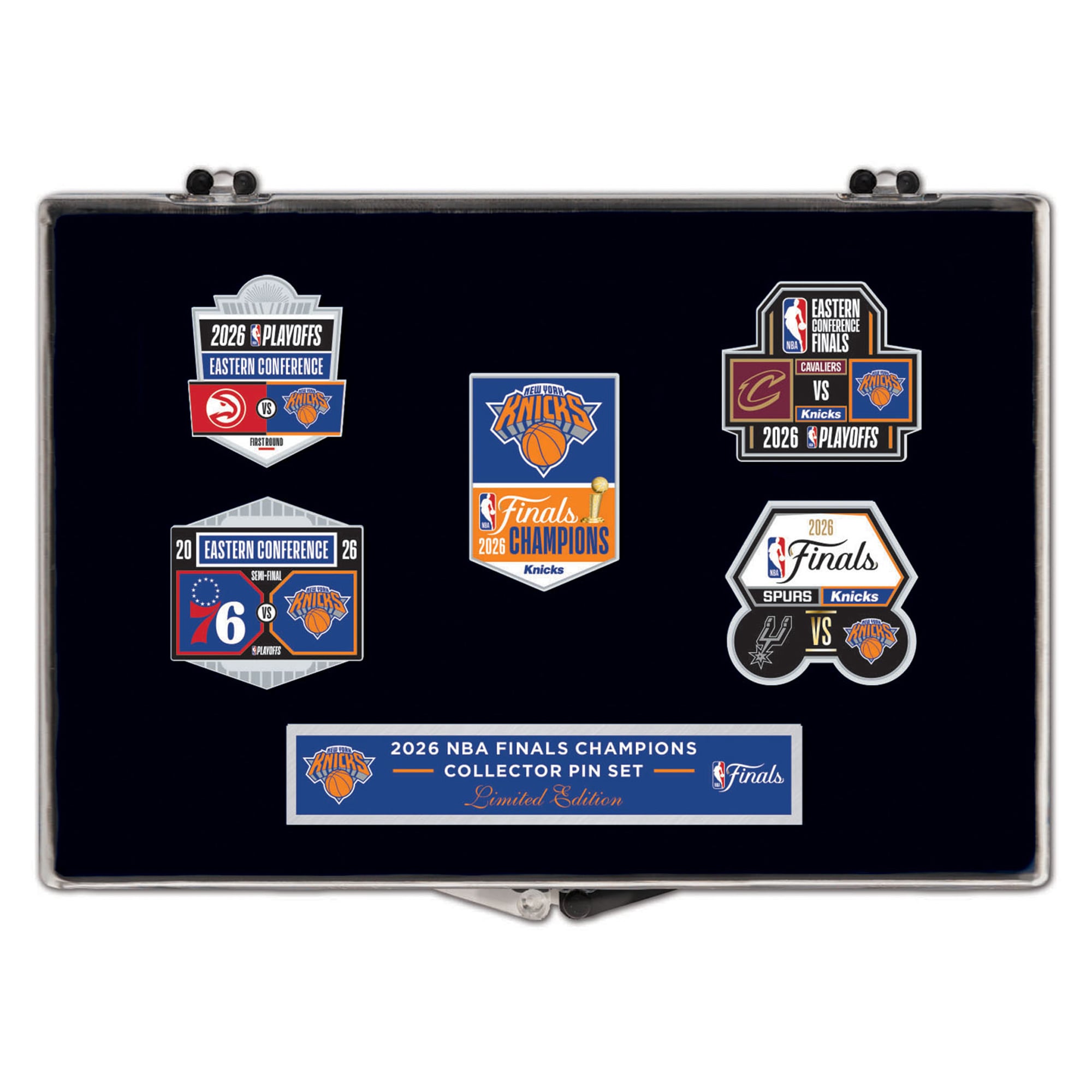 WinCraft New York Knicks 2026 NBA Finals Champions Five-Piece Collector ...
