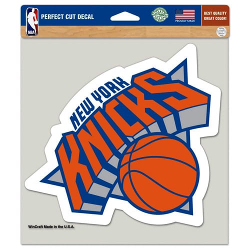 Autocollant de voiture couleur WinCraft New York Knicks 8" x 8"