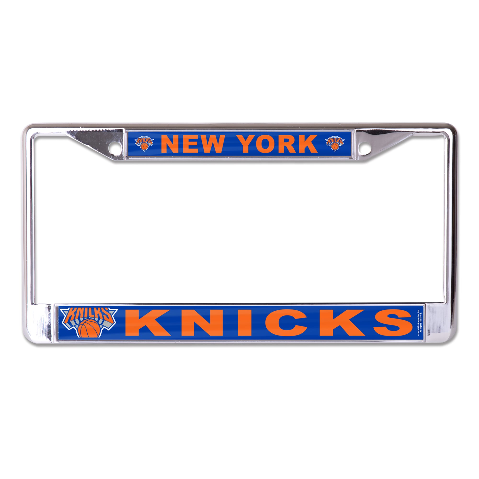 WinCraft New York Knicks Laser Cut Metal License Plate Frame