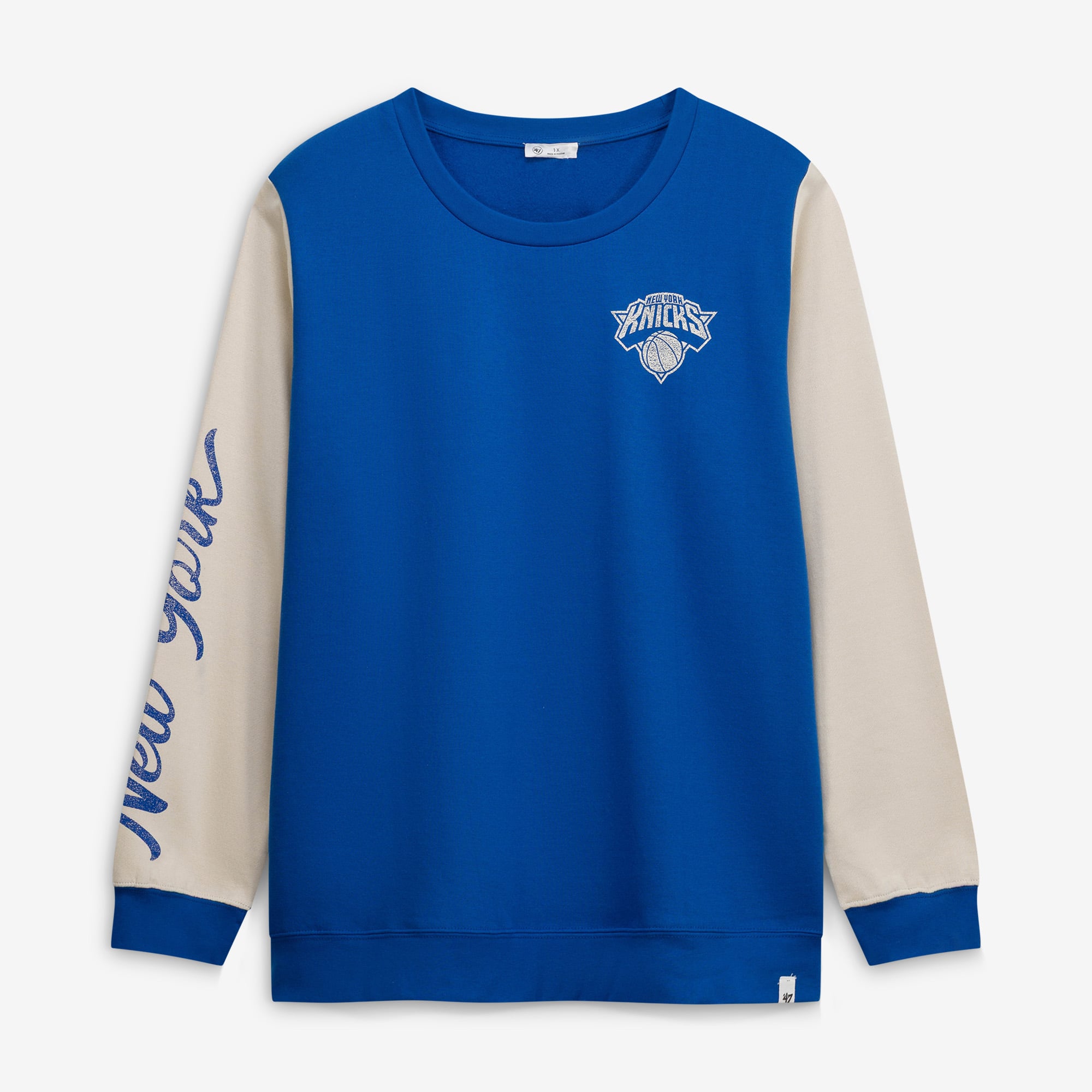 Sweat-shirt oversize Andie bleu New York Knicks '47 pour femme