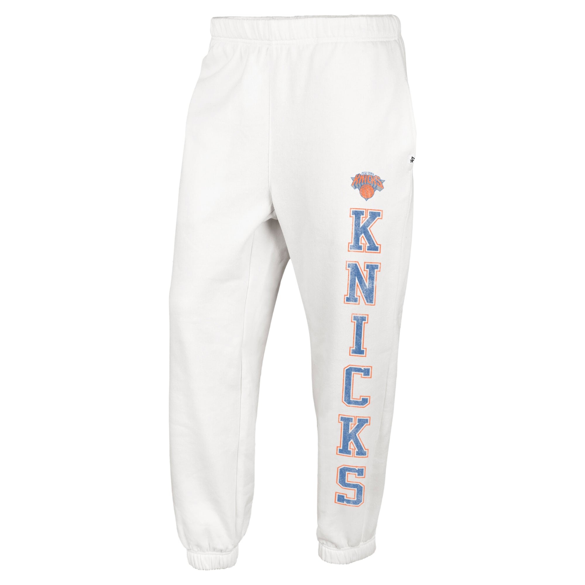Women's '47 Cream New York Knicks Harper Jogger Sweatpants