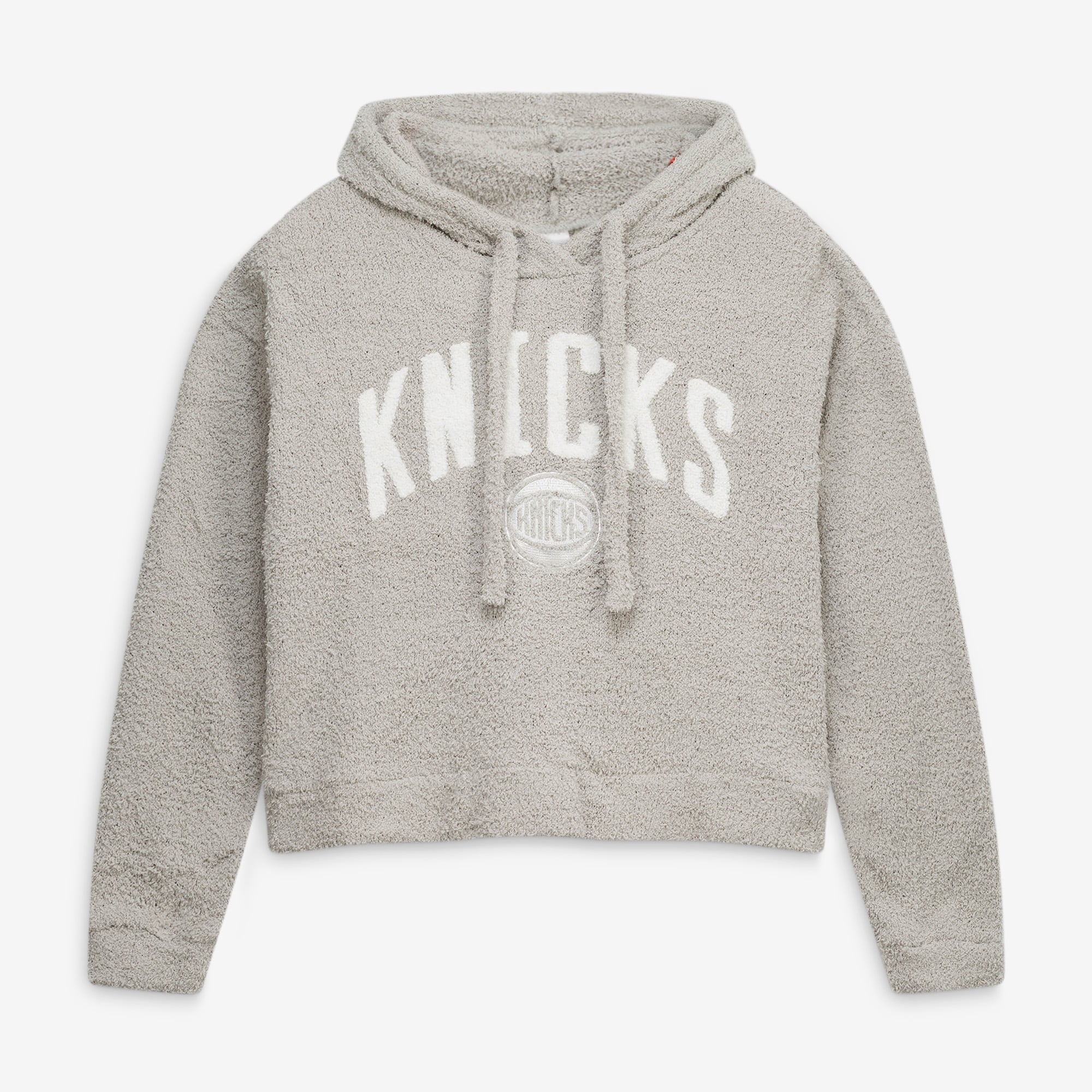 Women's Concepts Sport  Gray New York Knicks Ventura Comfy Pullover Hoodie
