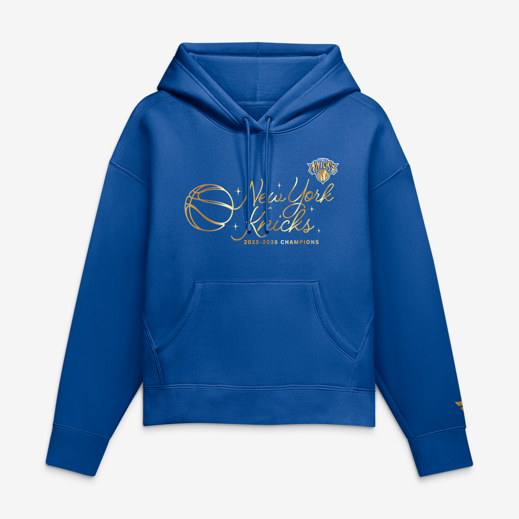 New York Knicks Fanatics Women's 2026 NBA Finals Champions Golden Era ...