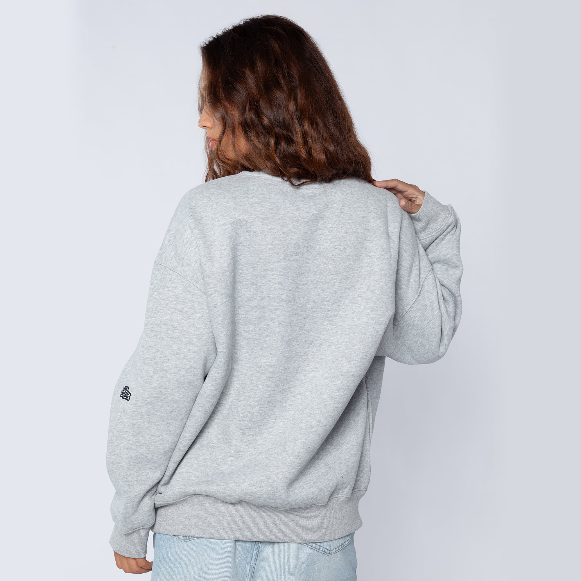 Sweat-shirt gris New York Knicks Offside pour femme de la marque Hype and Vice