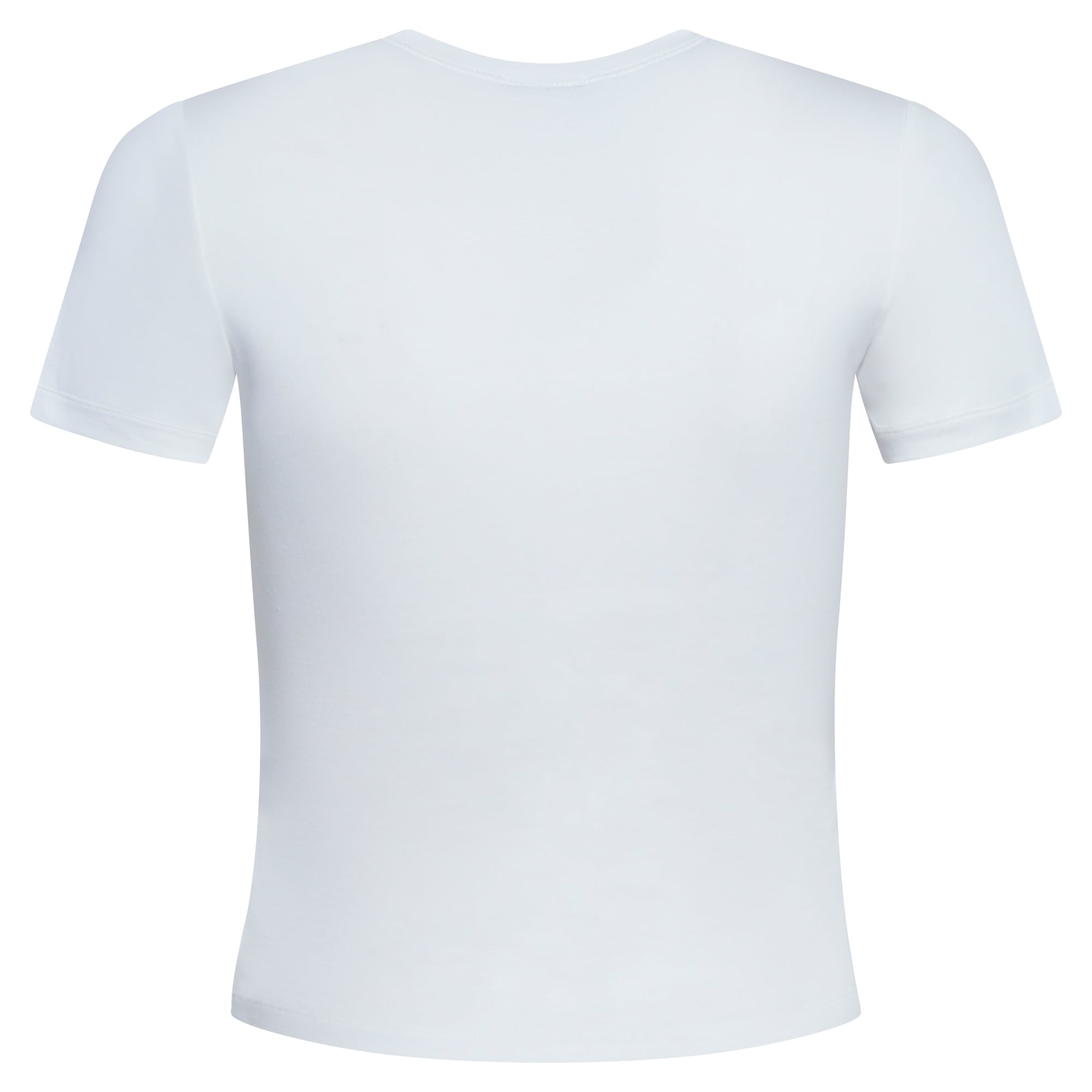 T-shirt court blanc New York Knicks pour femmes de la marque Hype and Vice