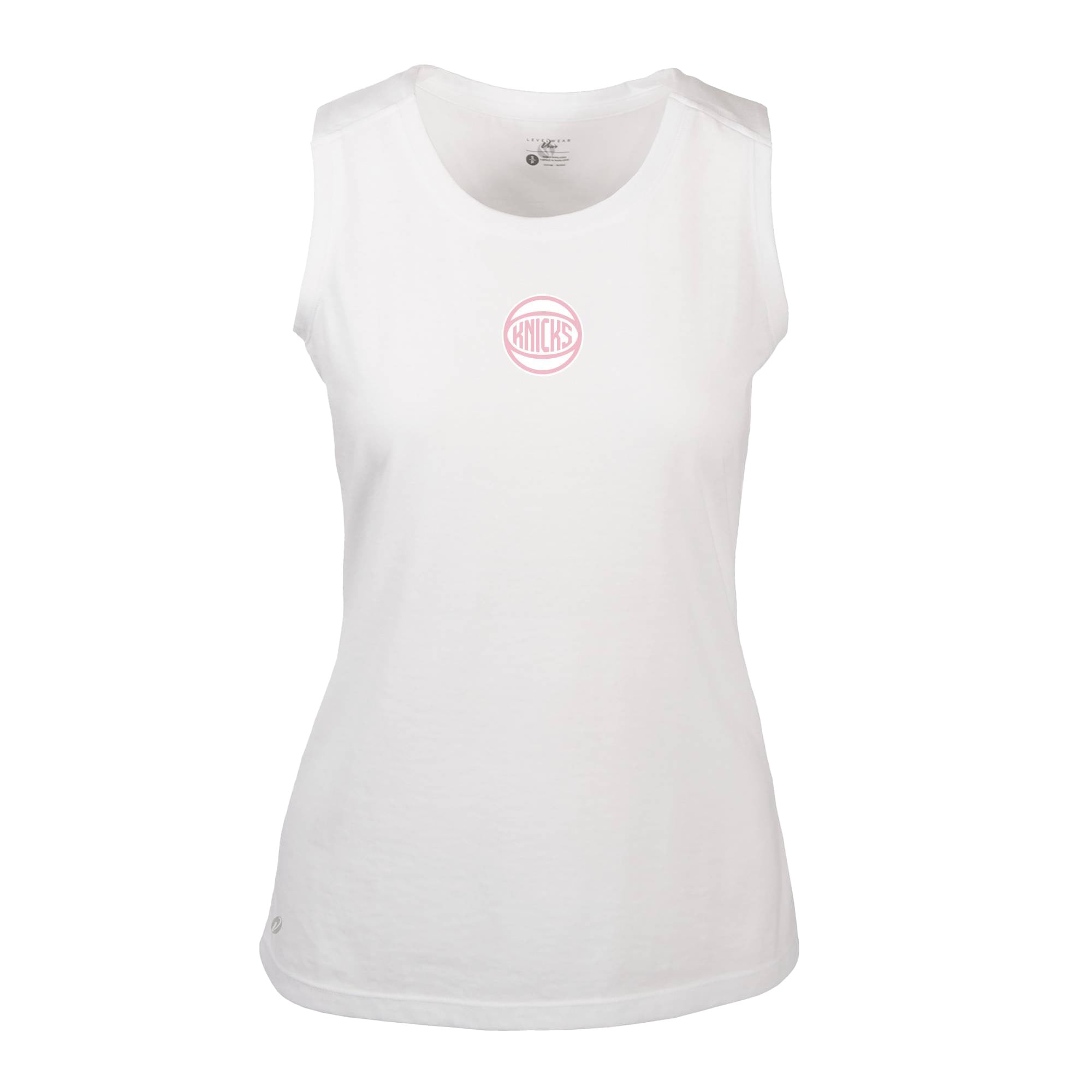 Débardeur blanc pour femme Levelwear New York Knicks avec logo Macy Core la fête des mères