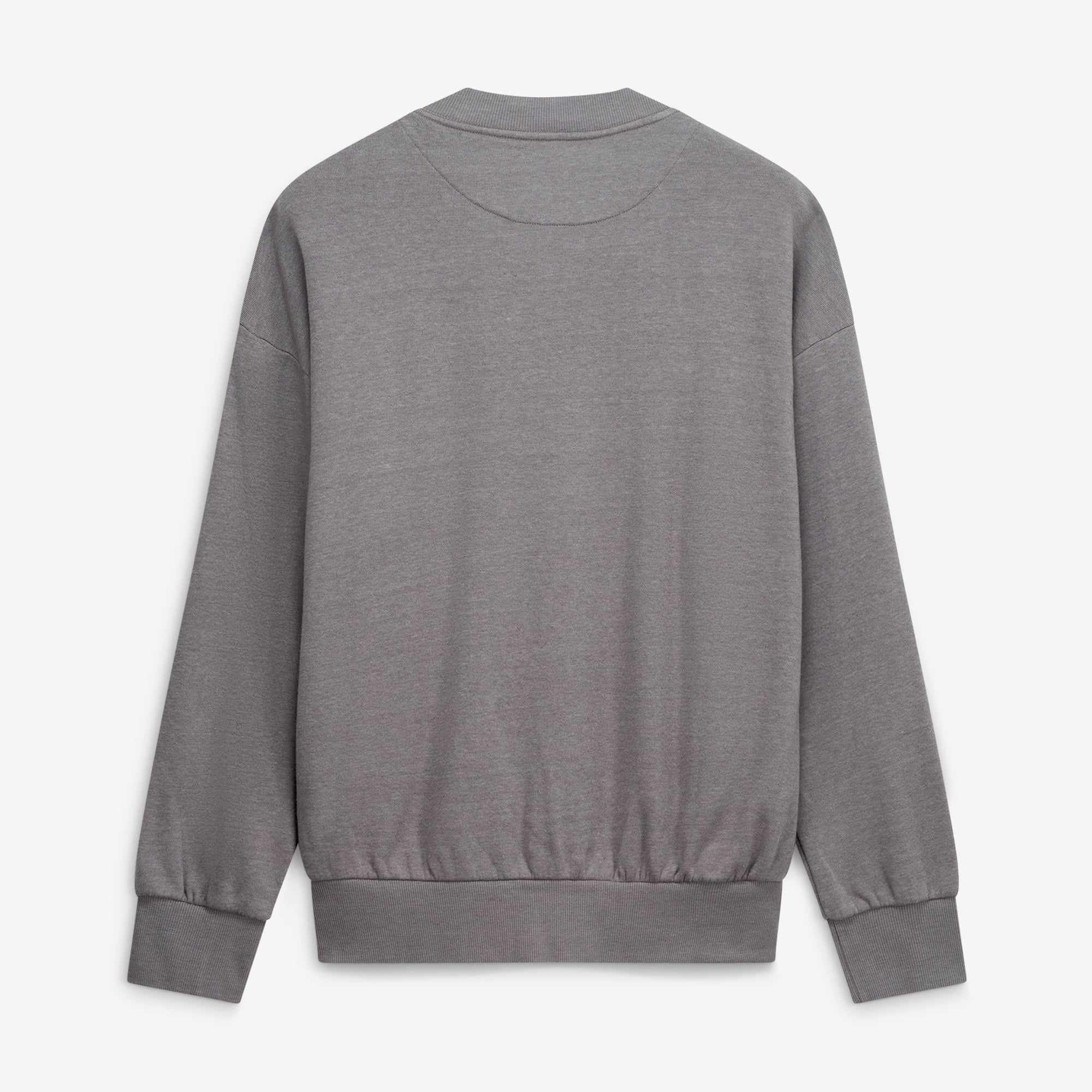 Sweat-shirt classique tri-blend gris Majestic Threads pour femme des New York Knicks