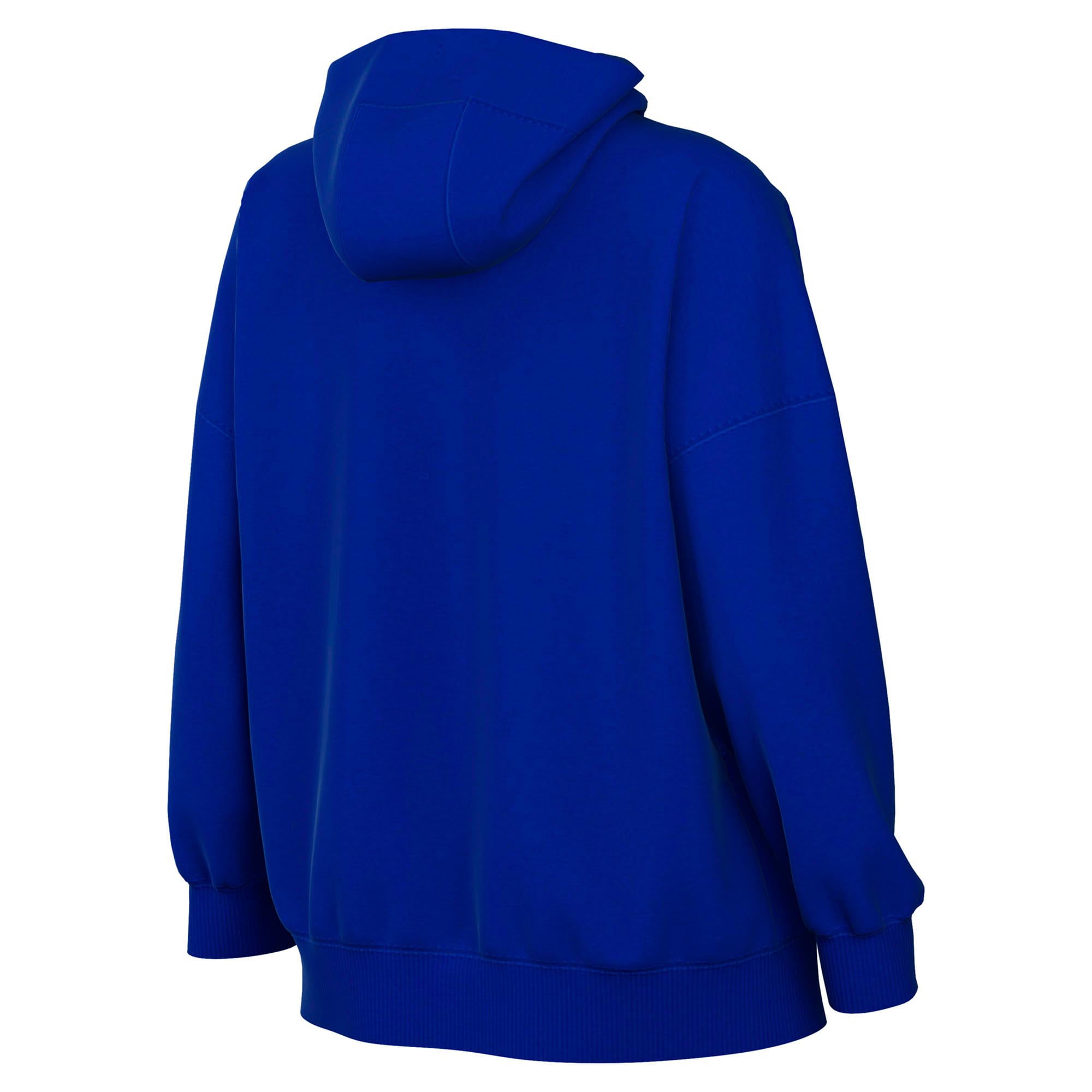 Sweat à capuche Nike bleu New York Knicks 2025/26 City Edition Remix Premium Fleece pour femme