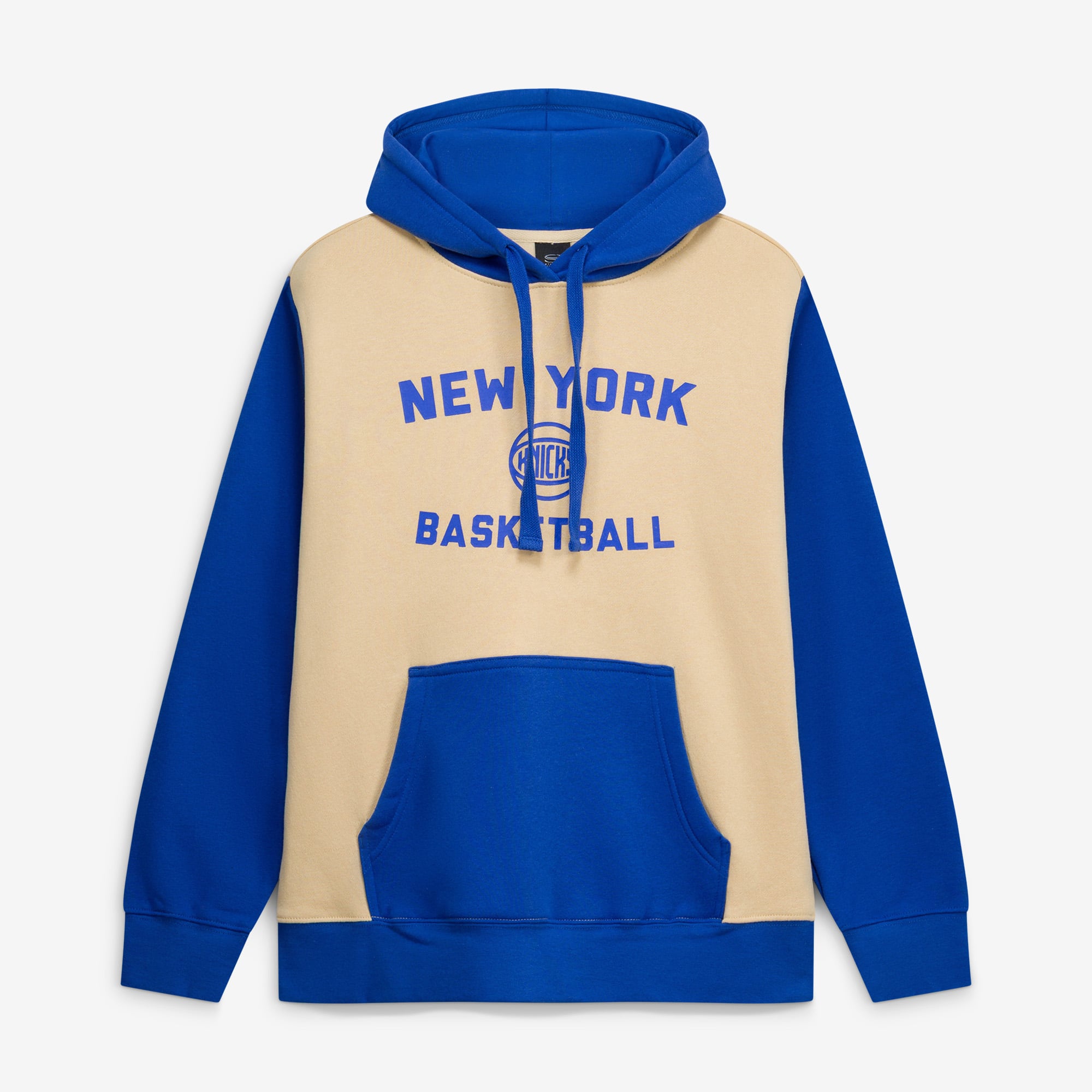 Women's Stadium Essentials Cream New York Knicks Rafters Road Trip Hoodie