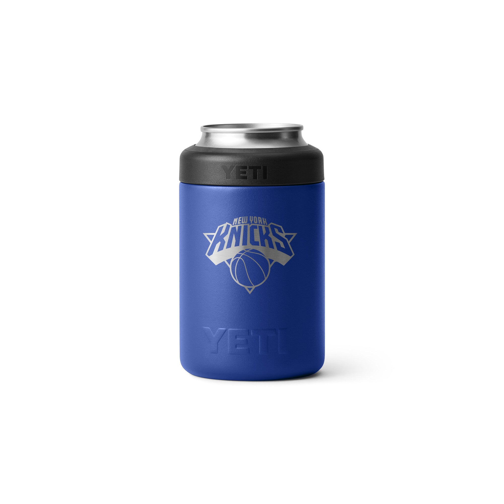 YETI White New York Knicks 12oz. Rambler Colster Can Cooler