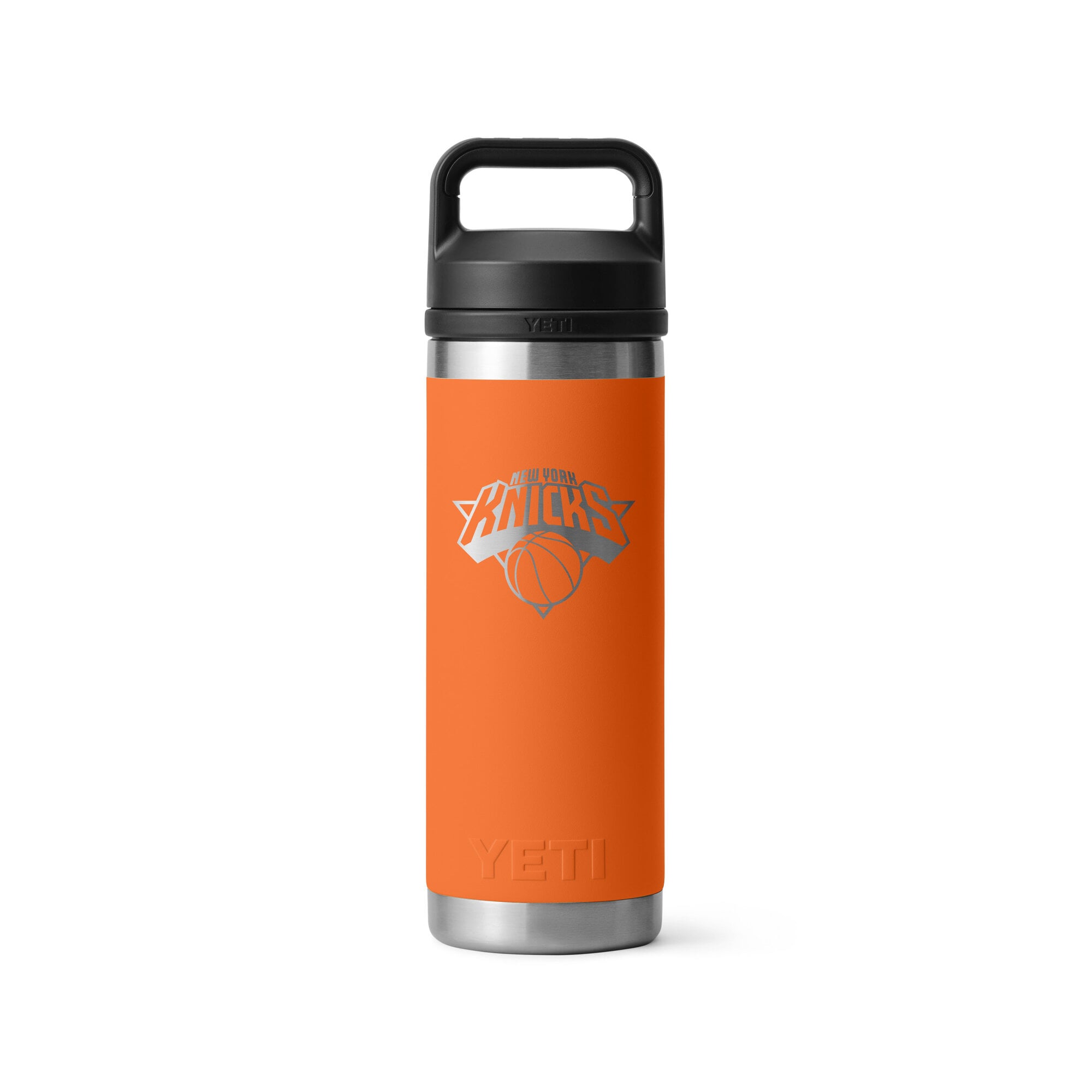 YETI White New York Knicks 18oz. Rambler Chug Water Bottle