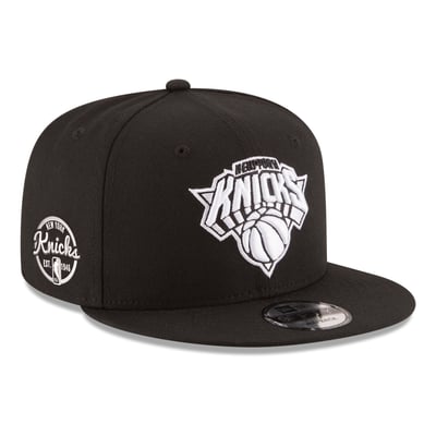 New York Knicks New Era Youth 9FIFTY Snapback Hat - Black