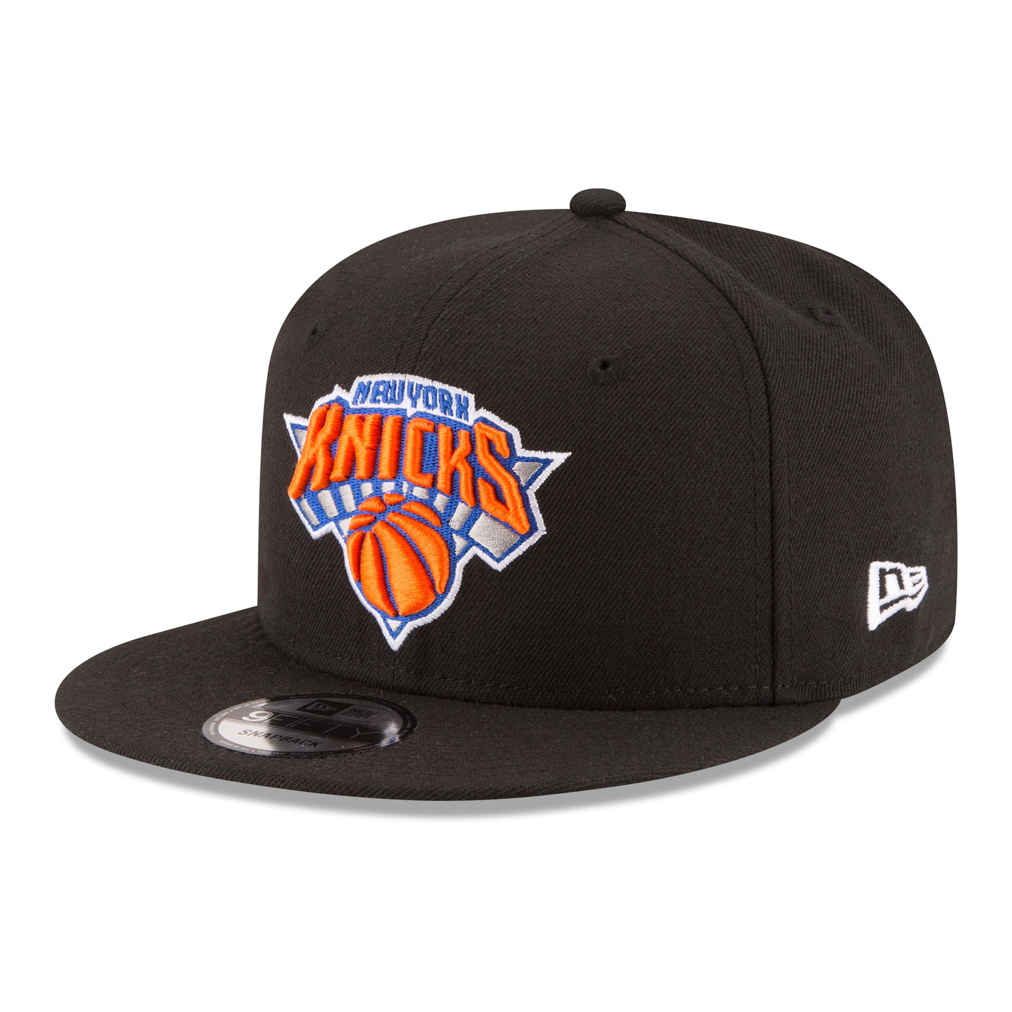 Youth New York Knicks New Era Black 9FIFTY Snapback Hat