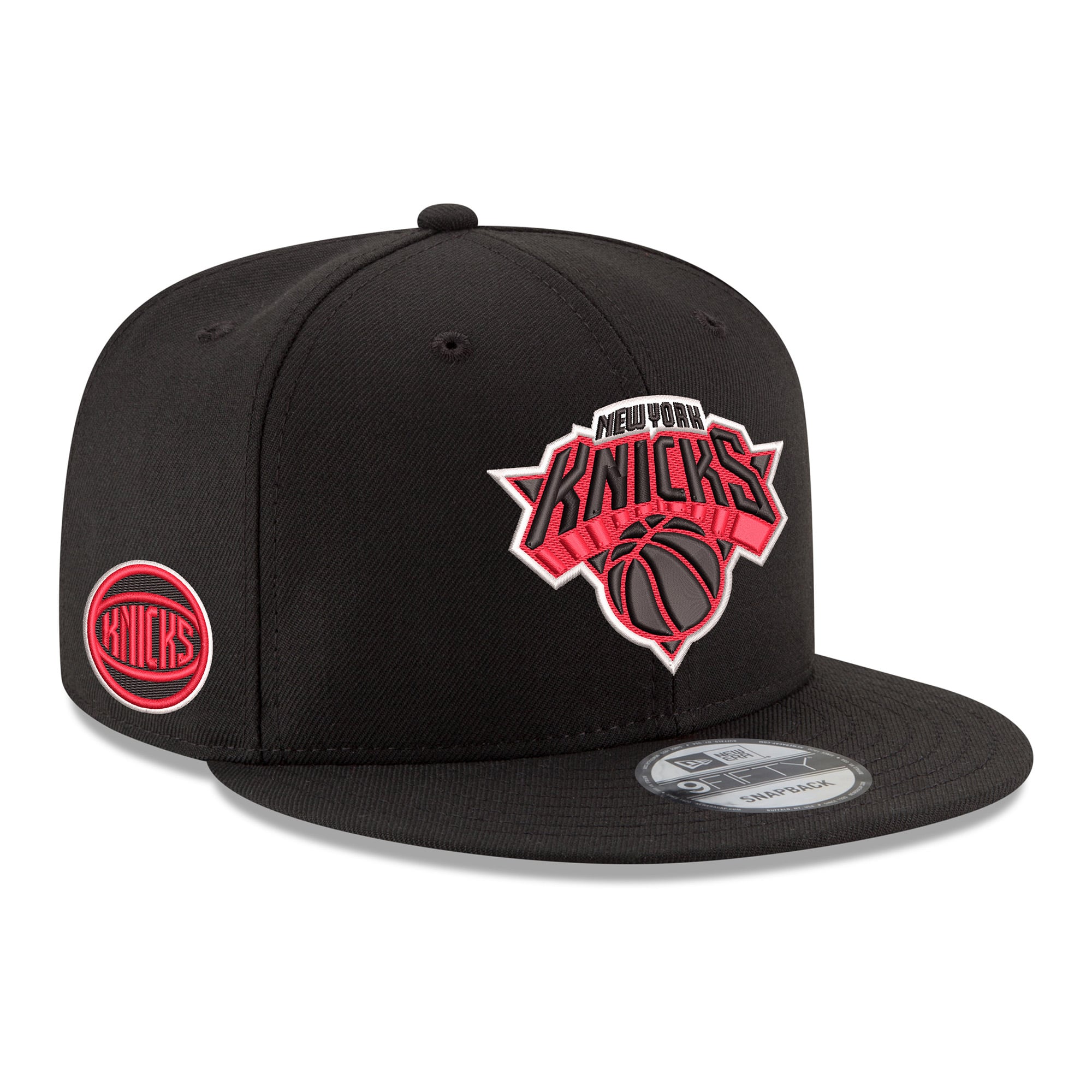 Youth New Era Black New York Knicks 9FIFTY Snapback Hat