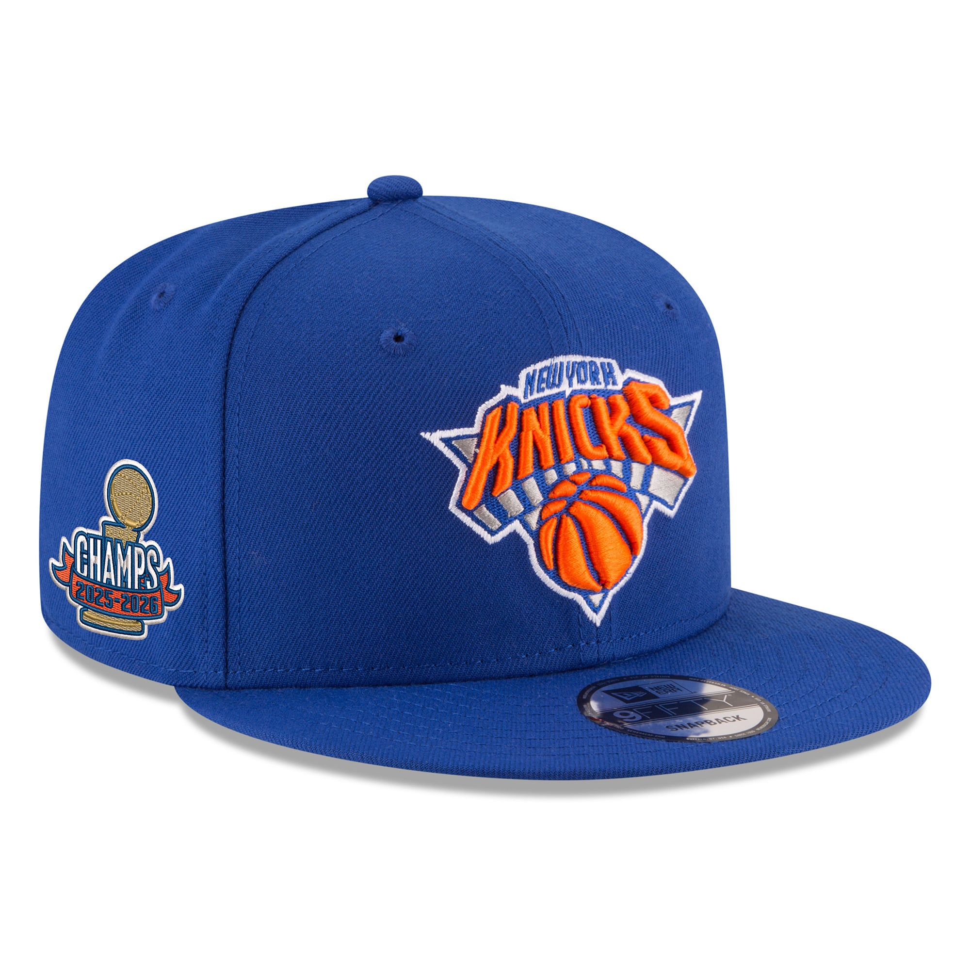 Youth New York Knicks  New Era Blue 2026 NBA Finals Champions 9FIFTY Snapback Hat