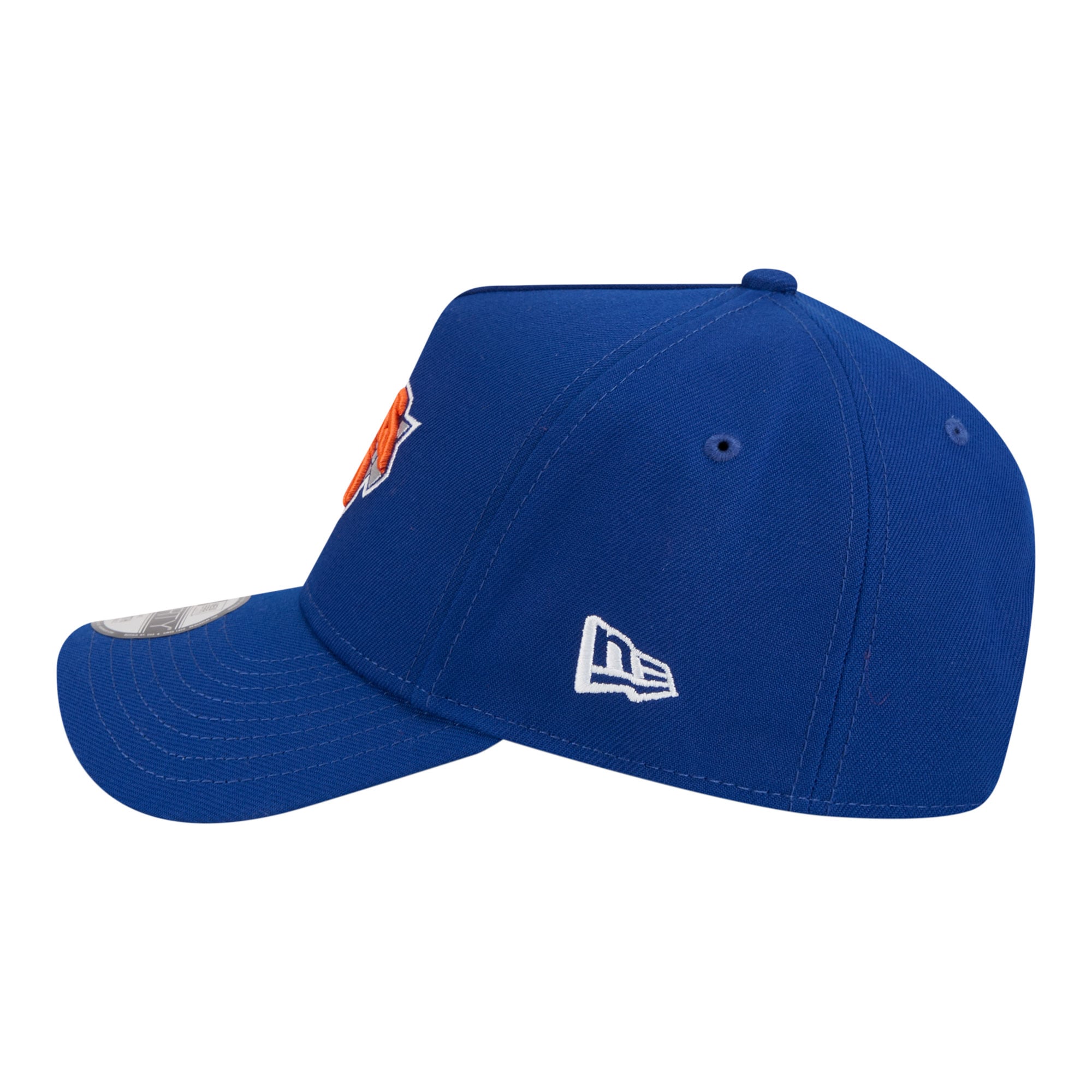 Youth New Era Blue New York Knicks 9FORTY A-Frame Adjustable Hat