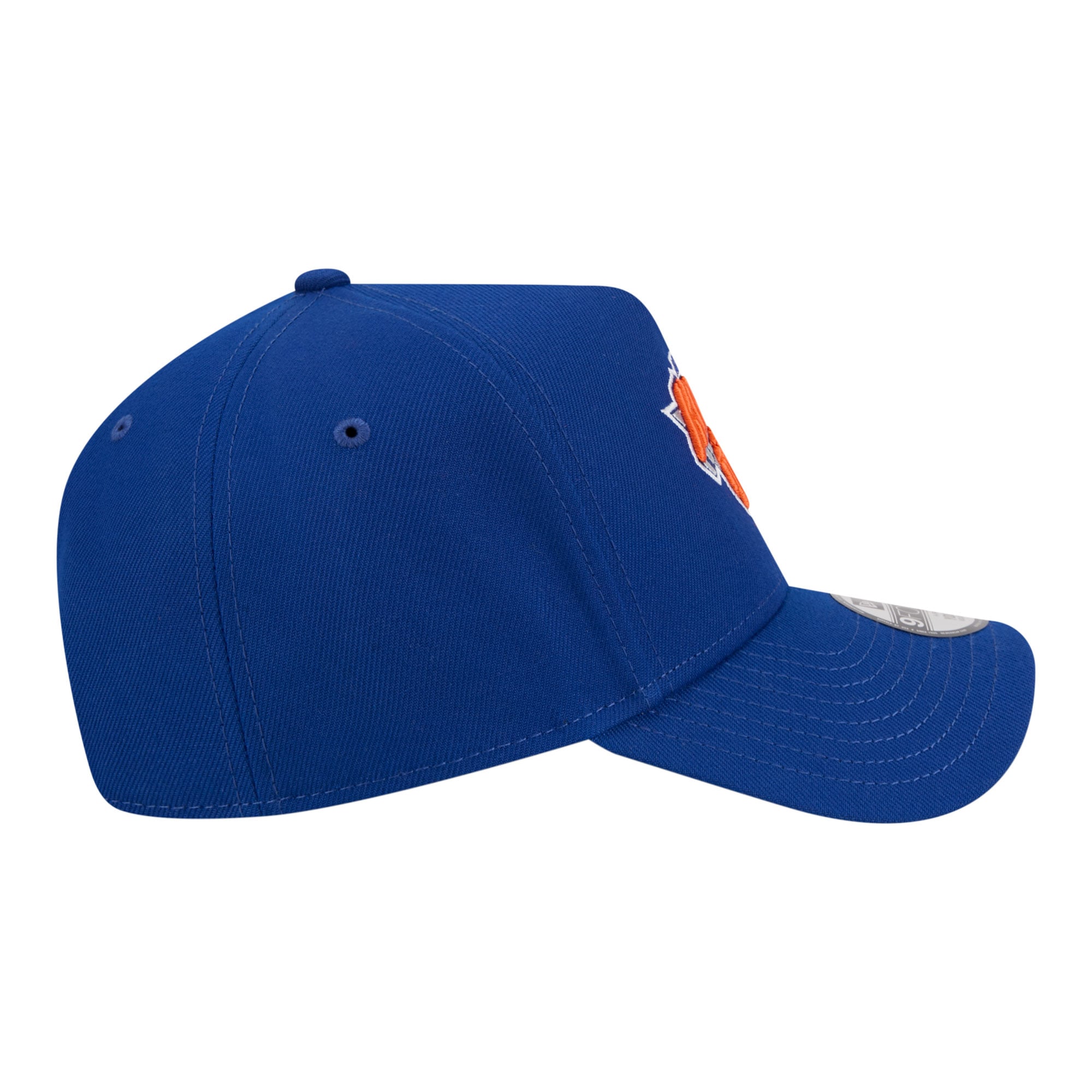 Youth New Era Blue New York Knicks 9FORTY A-Frame Adjustable Hat