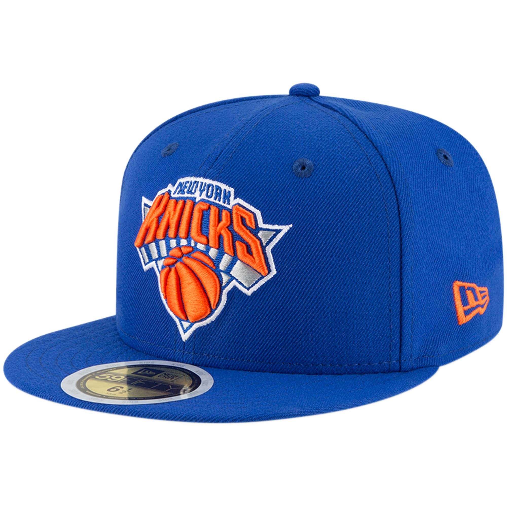 Youth New York Knicks New Era Blue Official Team Color 59FIFTY Fitted Hat