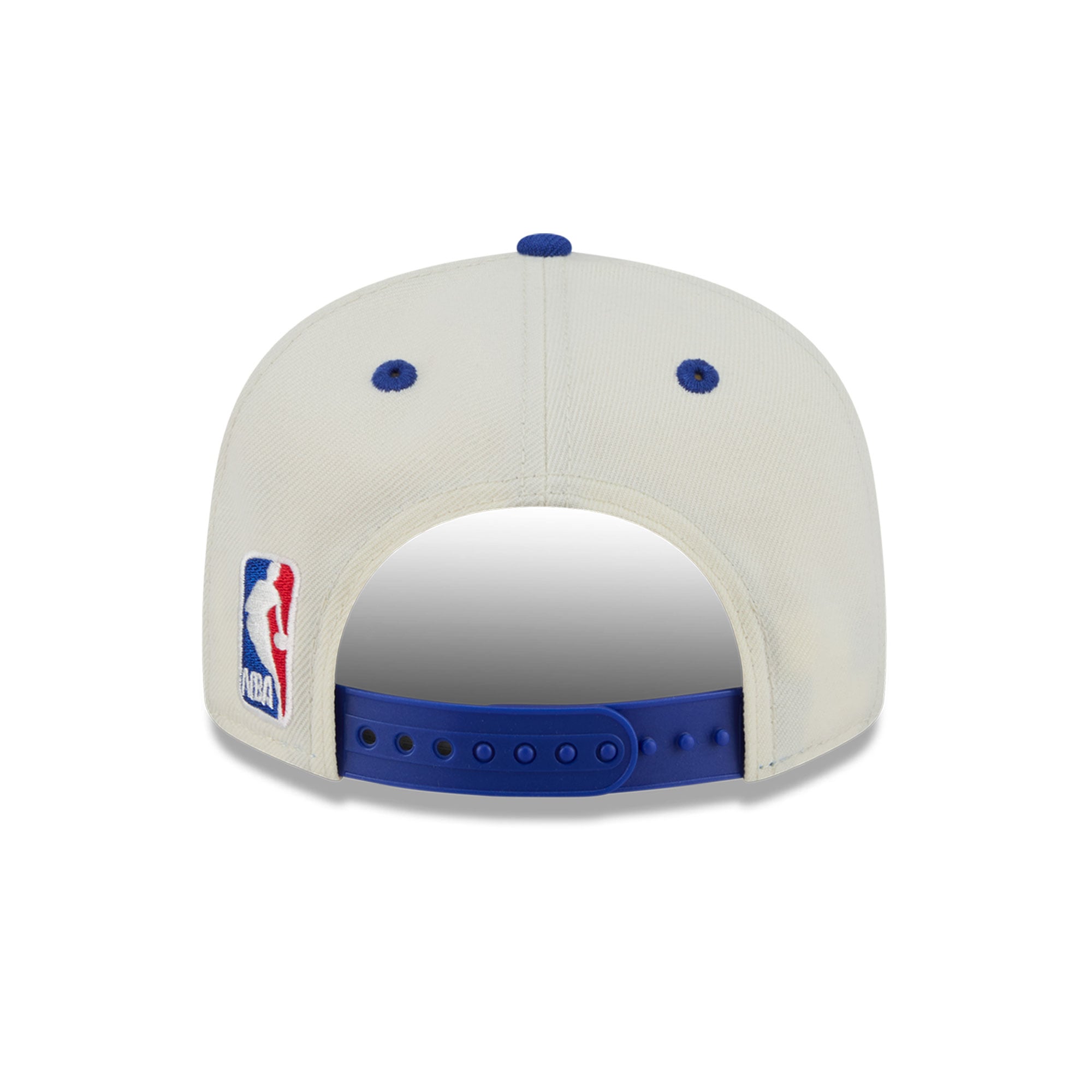 Casquette snapback New Era Classic 9FIFTY crème/bleue pour jeunes des Knicks de New York