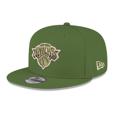 New York Knicks New Era Youth 9FIFTY Snapback Hat - Green