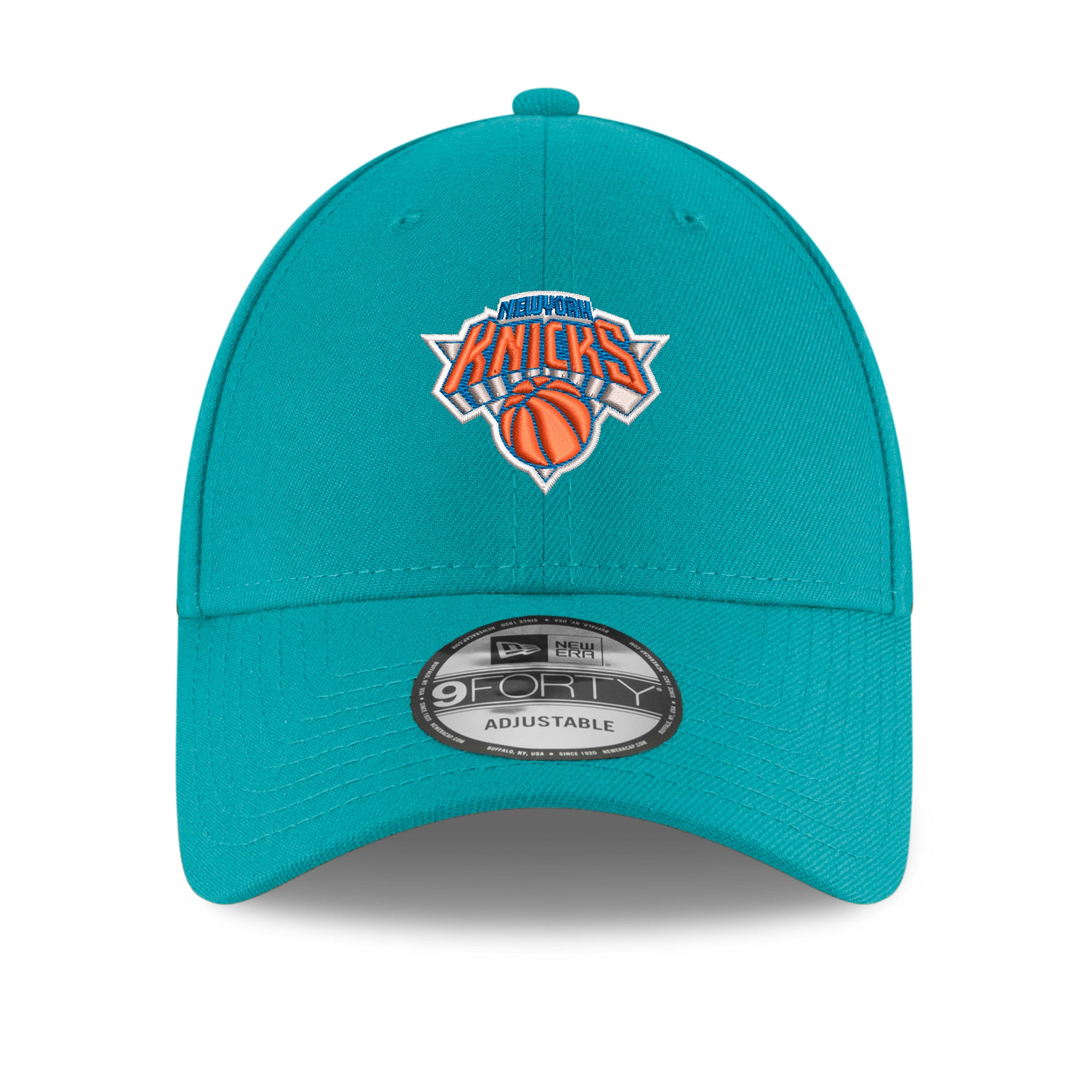 Youth New Era Teal New York Knicks Breeze 9FORTY Adjustable Hat