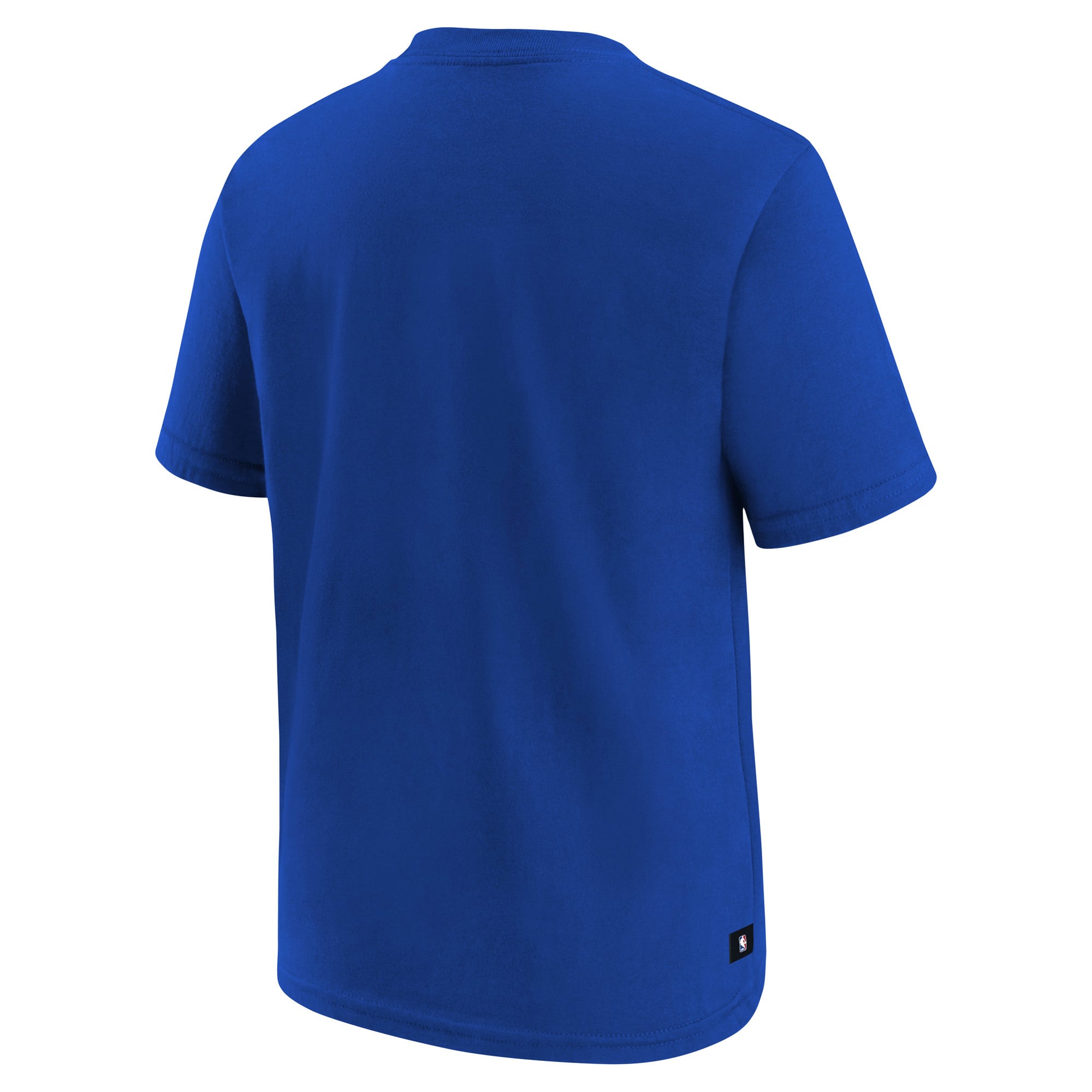 T-shirt d'entraînement Nike bleu pour jeunes New York Knicks 2026, édition standard