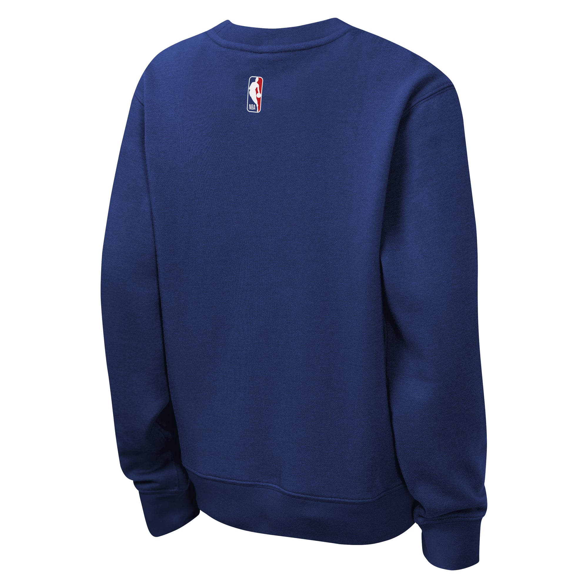 Sweat-shirt à col rond Nike bleu New York Knicks Essential Club pour enfant