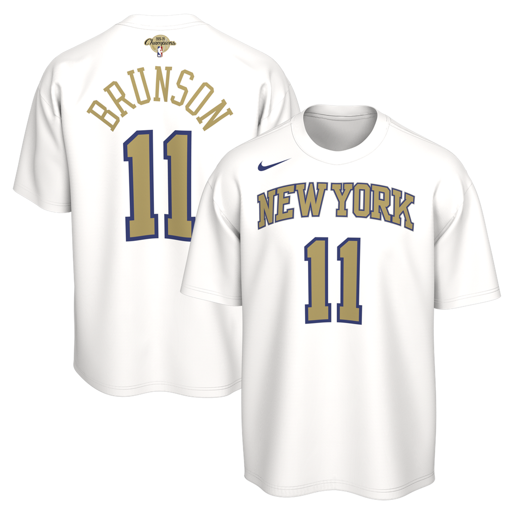 Jalen Brunson New York Knicks Nike Youth 2026 NBA Finals Champions ...