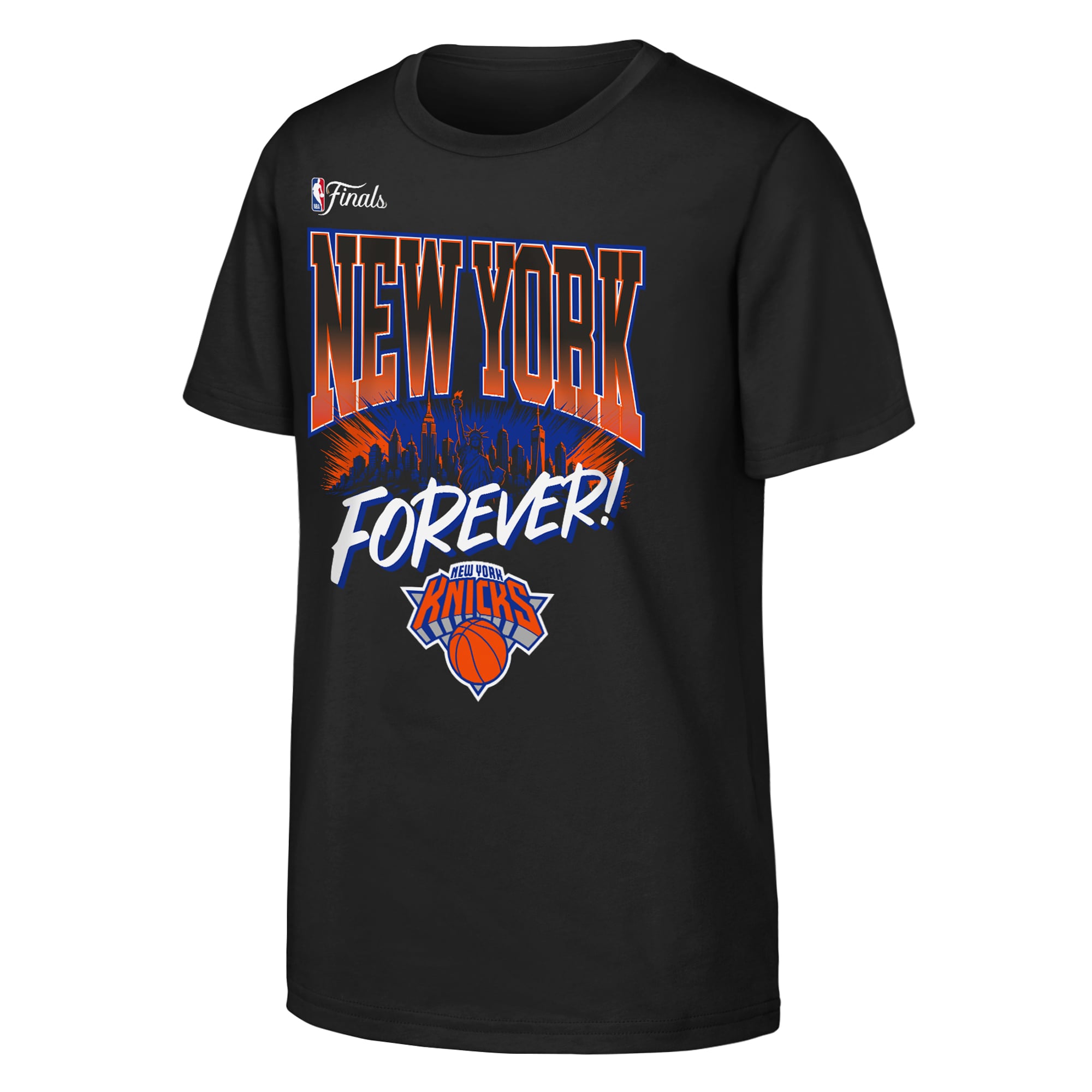T-shirt noir Youth Outerstuff New York Knicks Forever