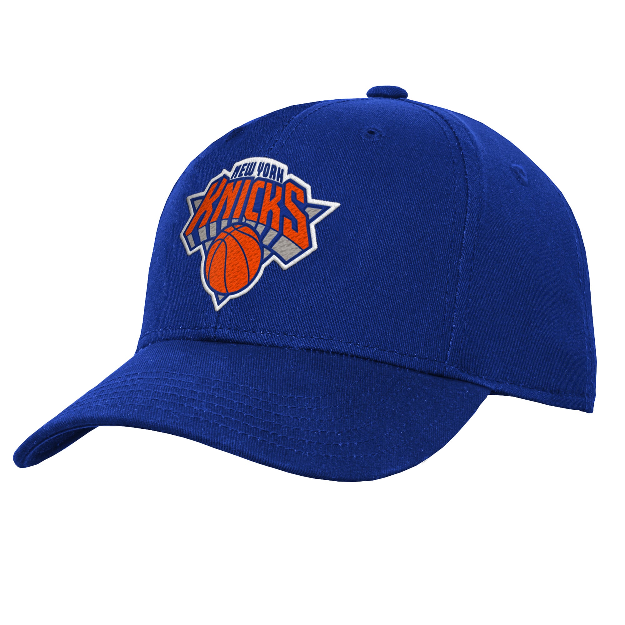 Youth Outerstuff Blue New York Knicks Adjustable Hat