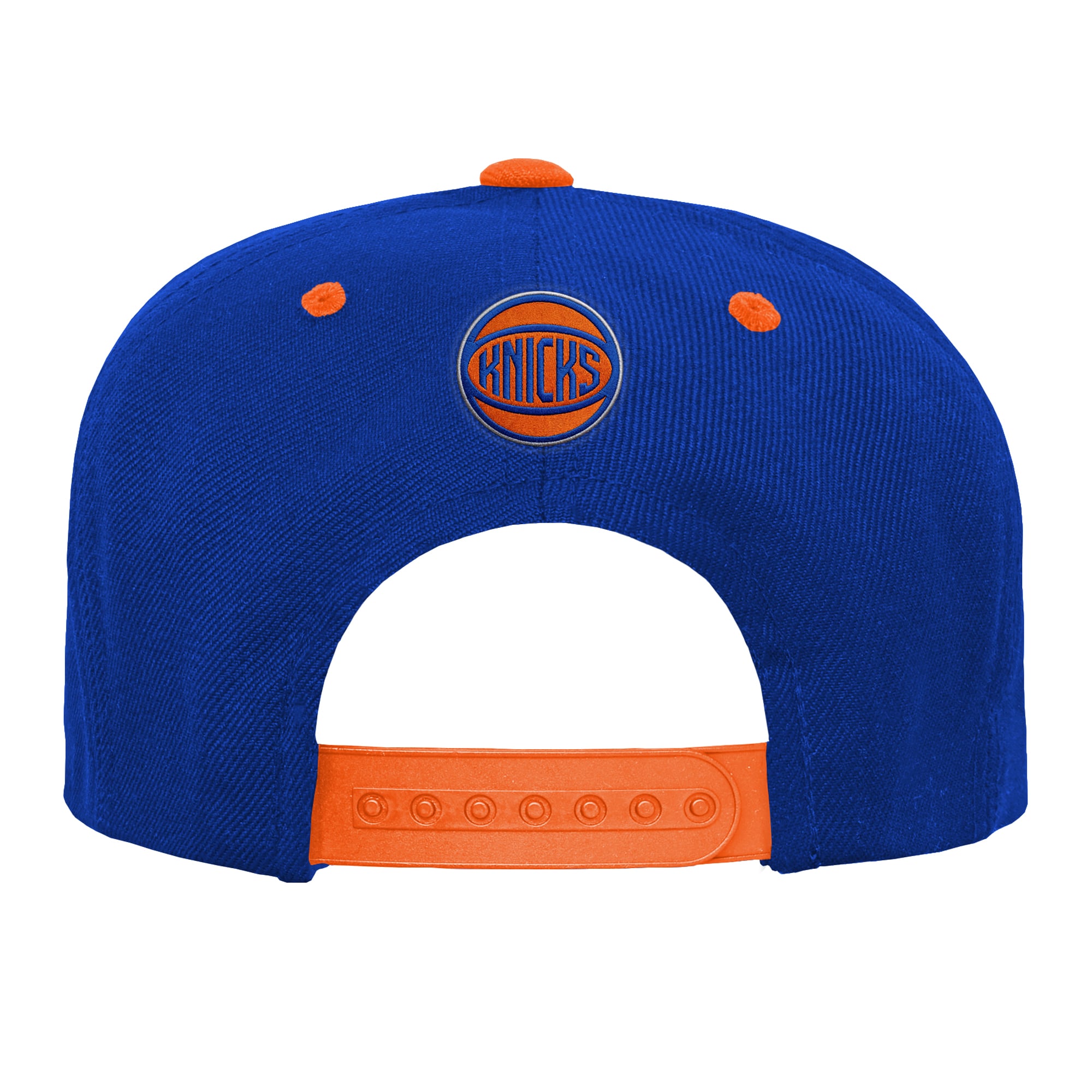 Casquette snapback bleue New York Knicks pour jeunes Outerstuff