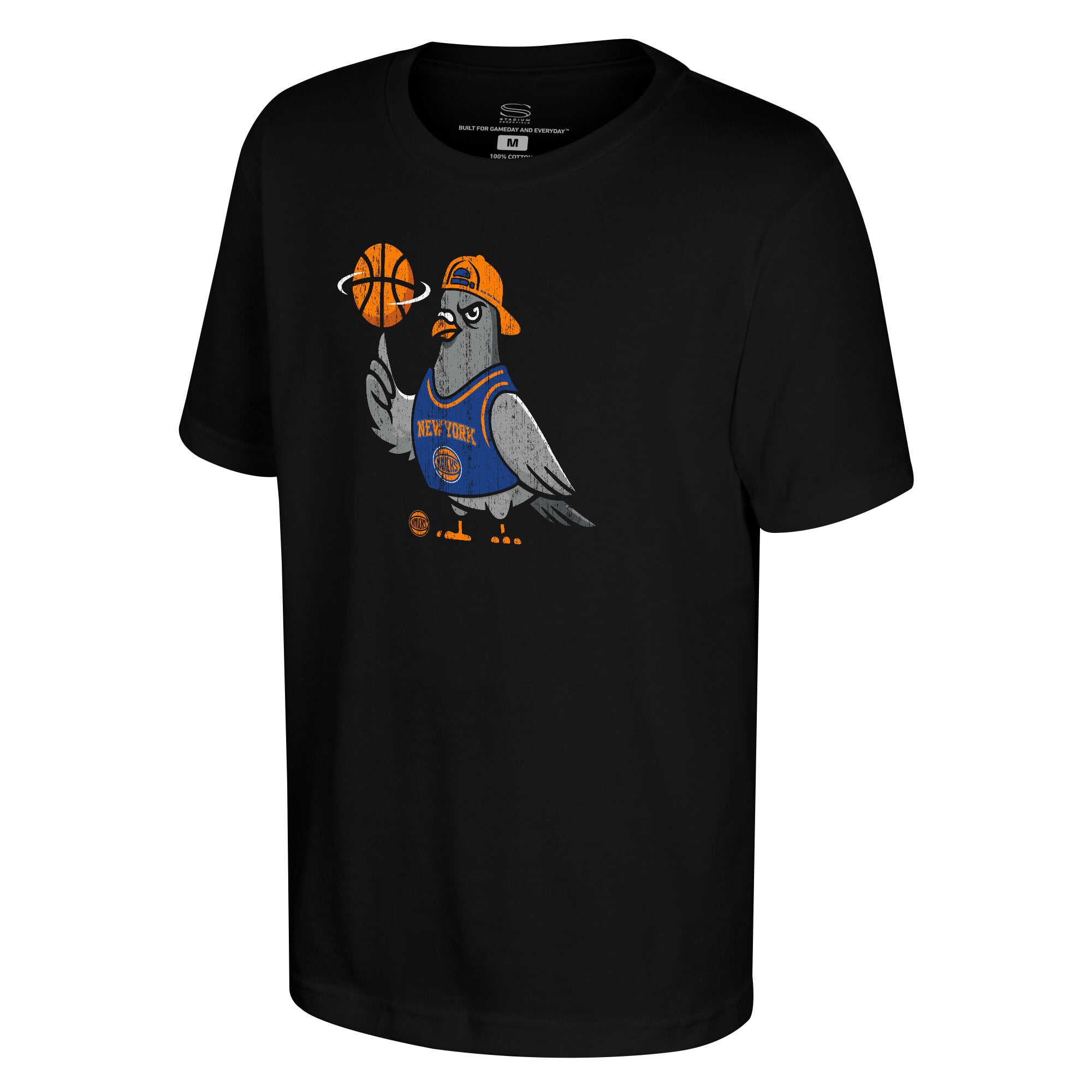 Youth Stadium Essentials Black New York Knicks  T-Shirt