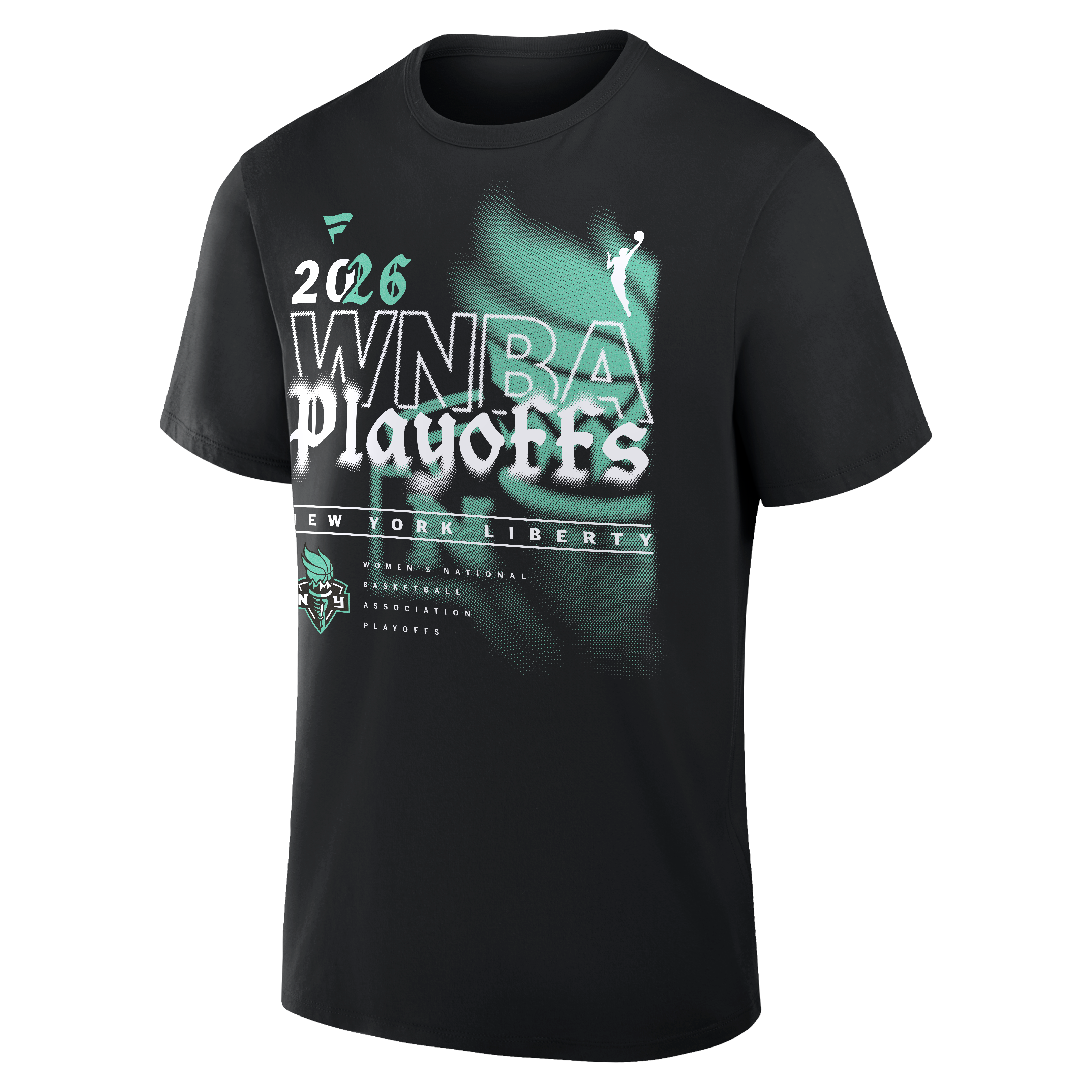 Men's Fanatics Black New York Liberty 2026 WNBA Playoffs T-Shirt