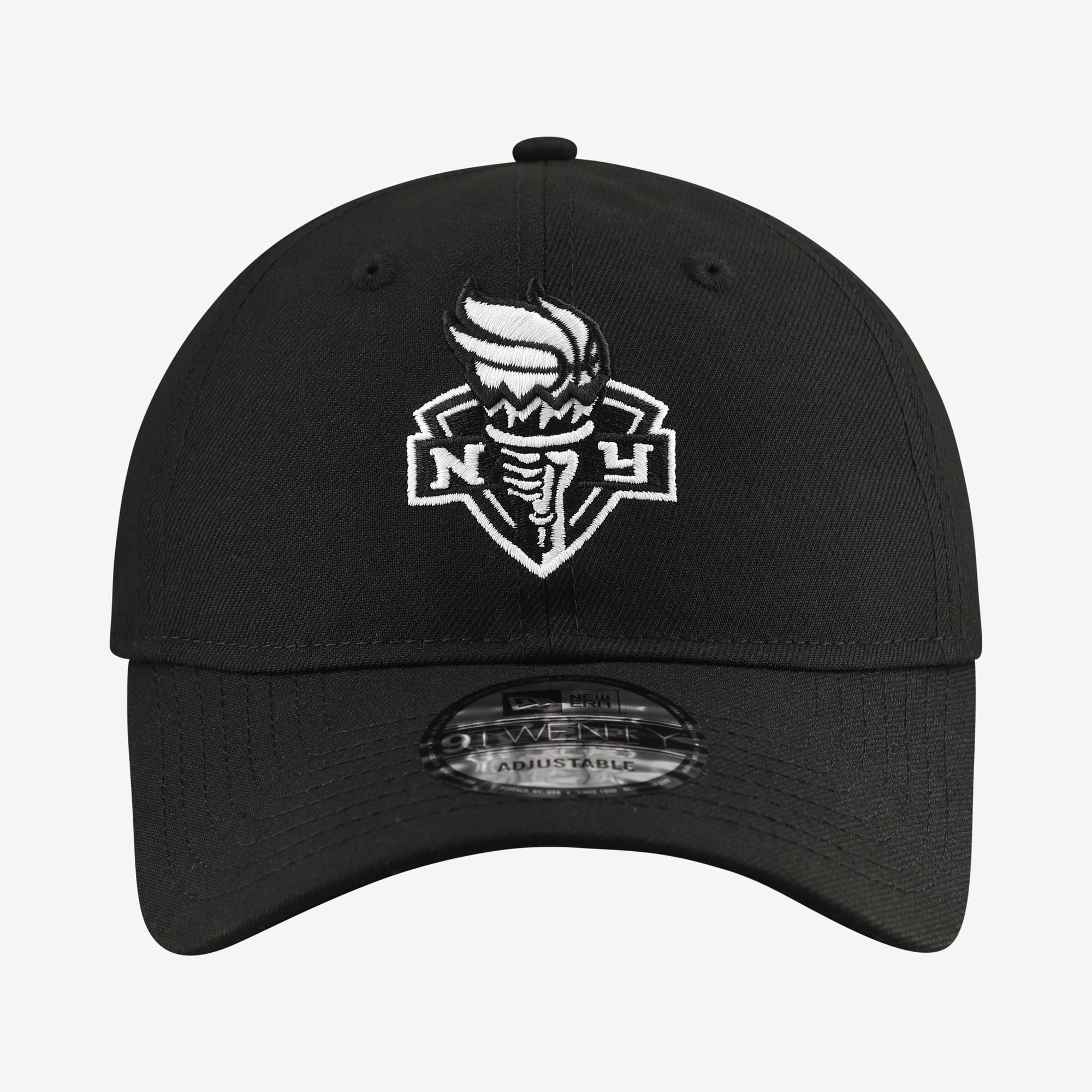 Men's New Era Black New York Liberty 9TWENTY Adjustable Hat