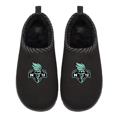 New York Liberty ISlide Unisex Primary Logo Mission Slipper - Black
