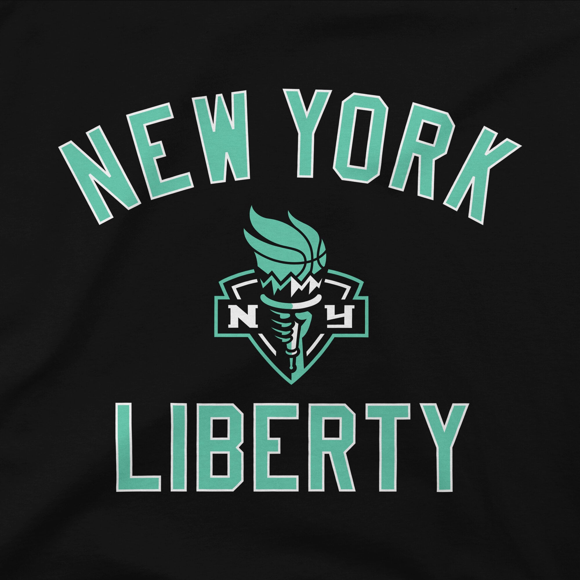 Unisex Stadium Essentials Black New York Liberty Athletic Soul T-Shirt
