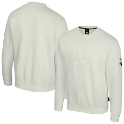  New York Liberty Stadium Essentials Unisex Debossed Minimalist Sweatshirt - Cream