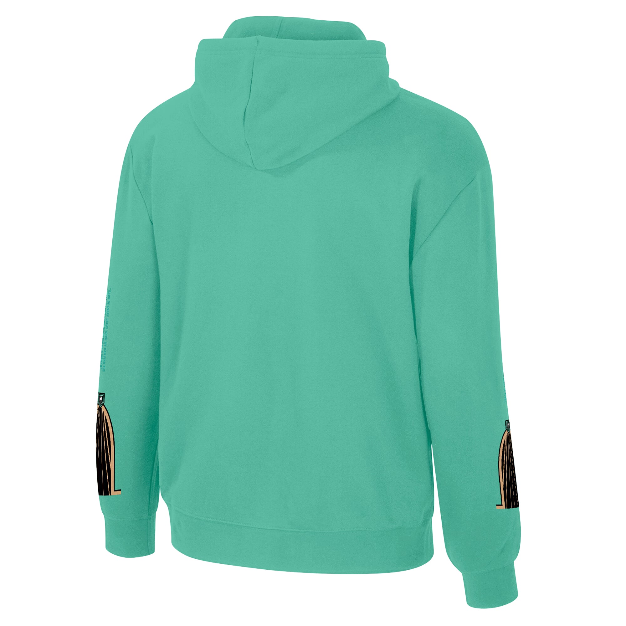 Unisex Stadium Essentials  Mint New York Liberty Rebel Hoodie