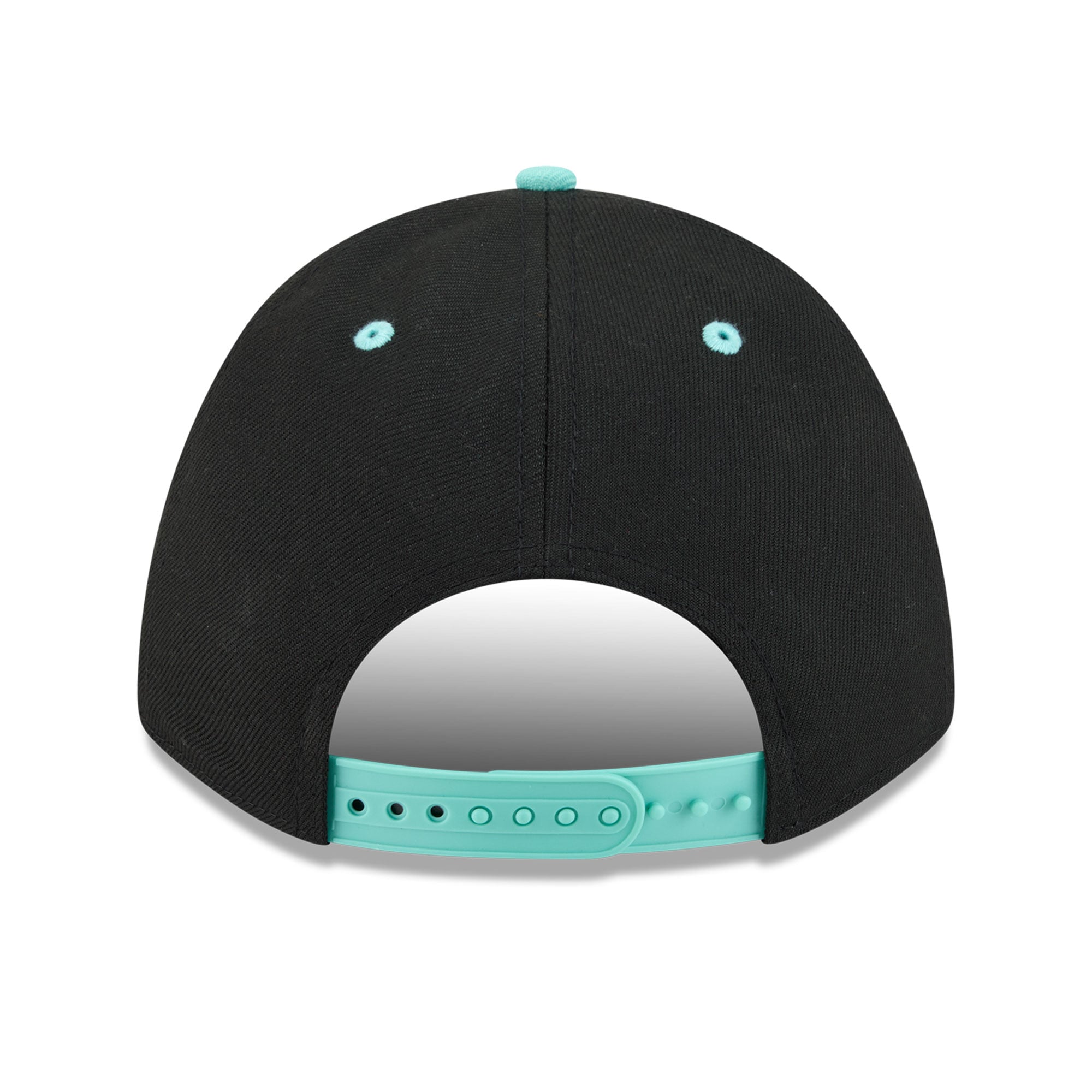 Women's New Era Black New York Liberty Arch 9FORTY A-Frame M-Crown Adjustable Hat