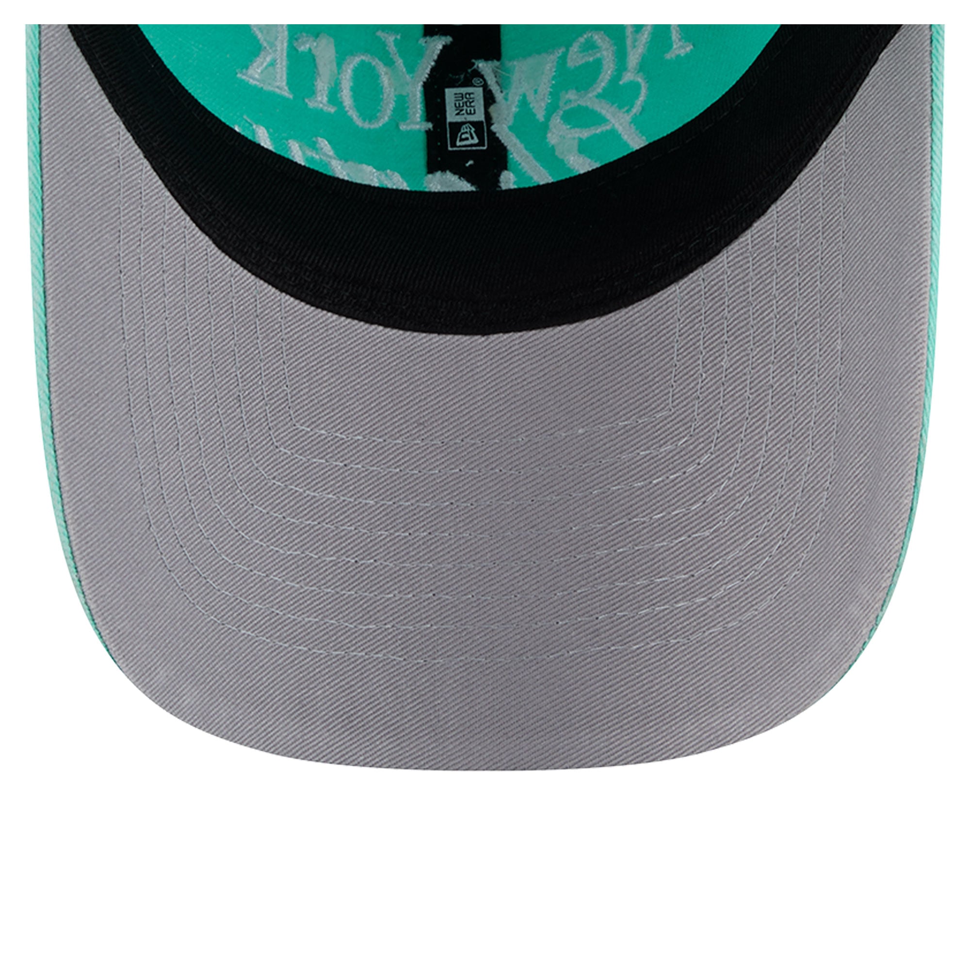Women's New Era Mint New York Liberty Floral Casual Classic Adjustable Hat