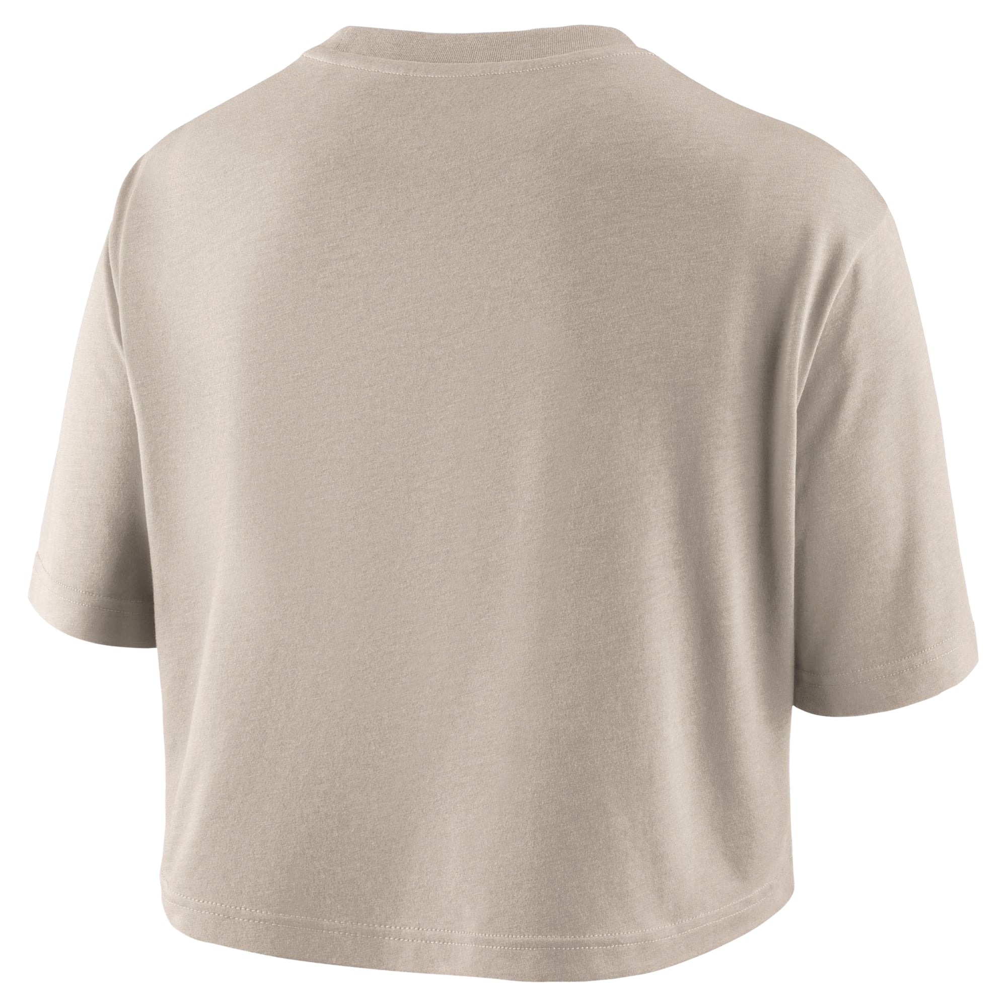 Women's Nike Cream New York Liberty Studio Cropped T-Shirt